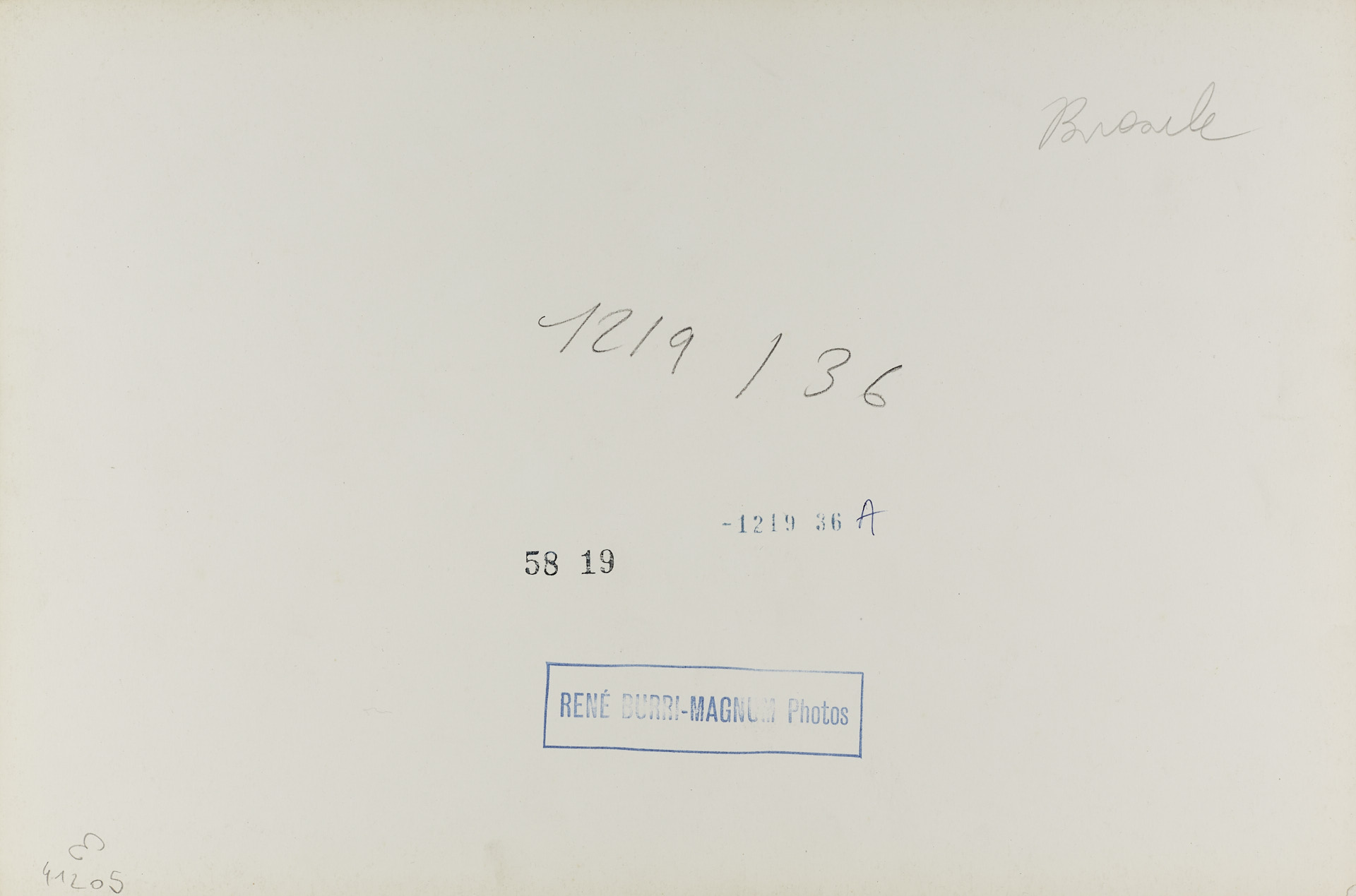 RENÉ BURRI (1933–2014) - Brasil, 1958* RENÉ BURRI (1933–2014) - Brasil, 1958*