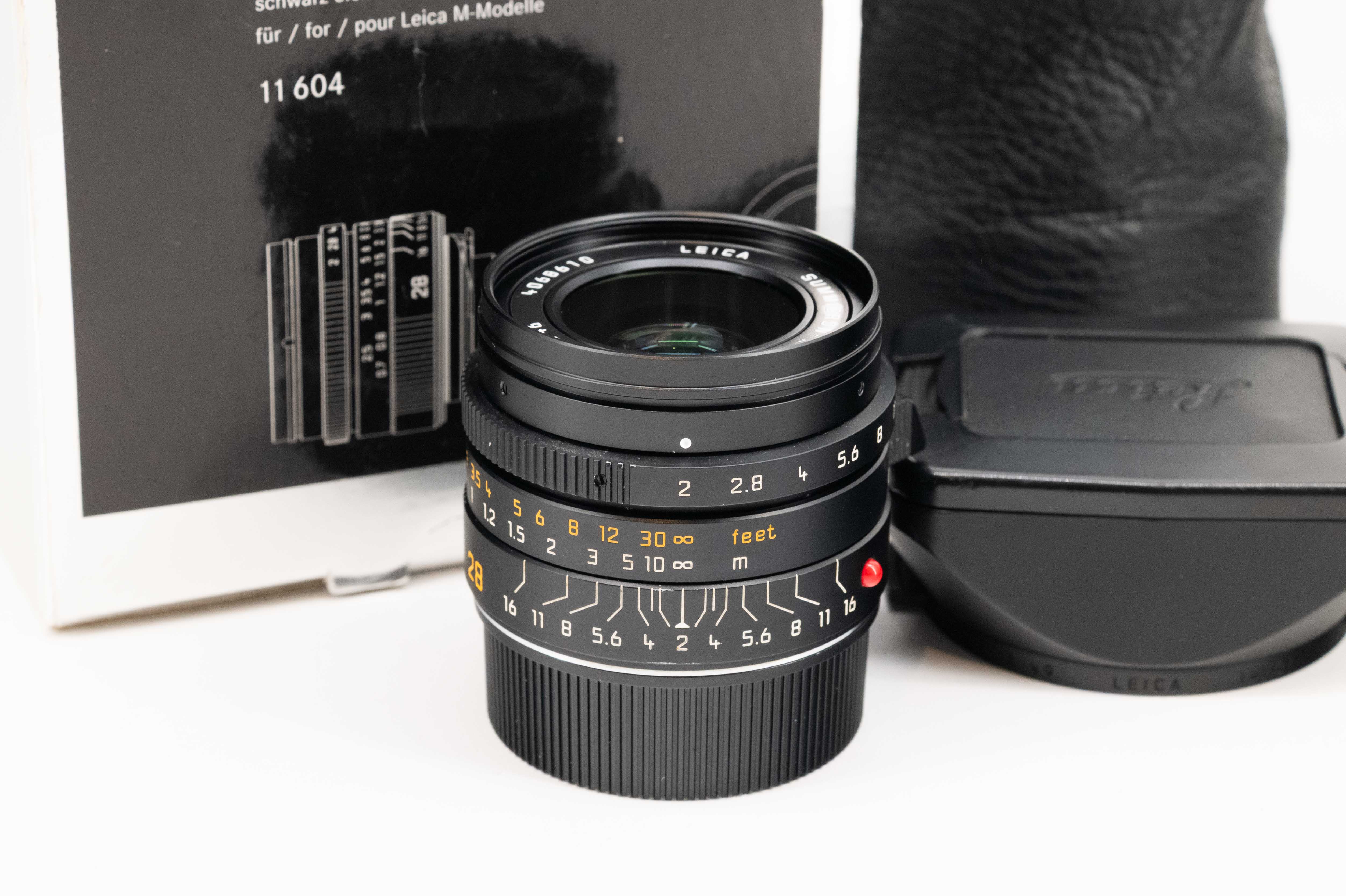 Leica Summicron-M 28mm f/2 ASPH V1 11604