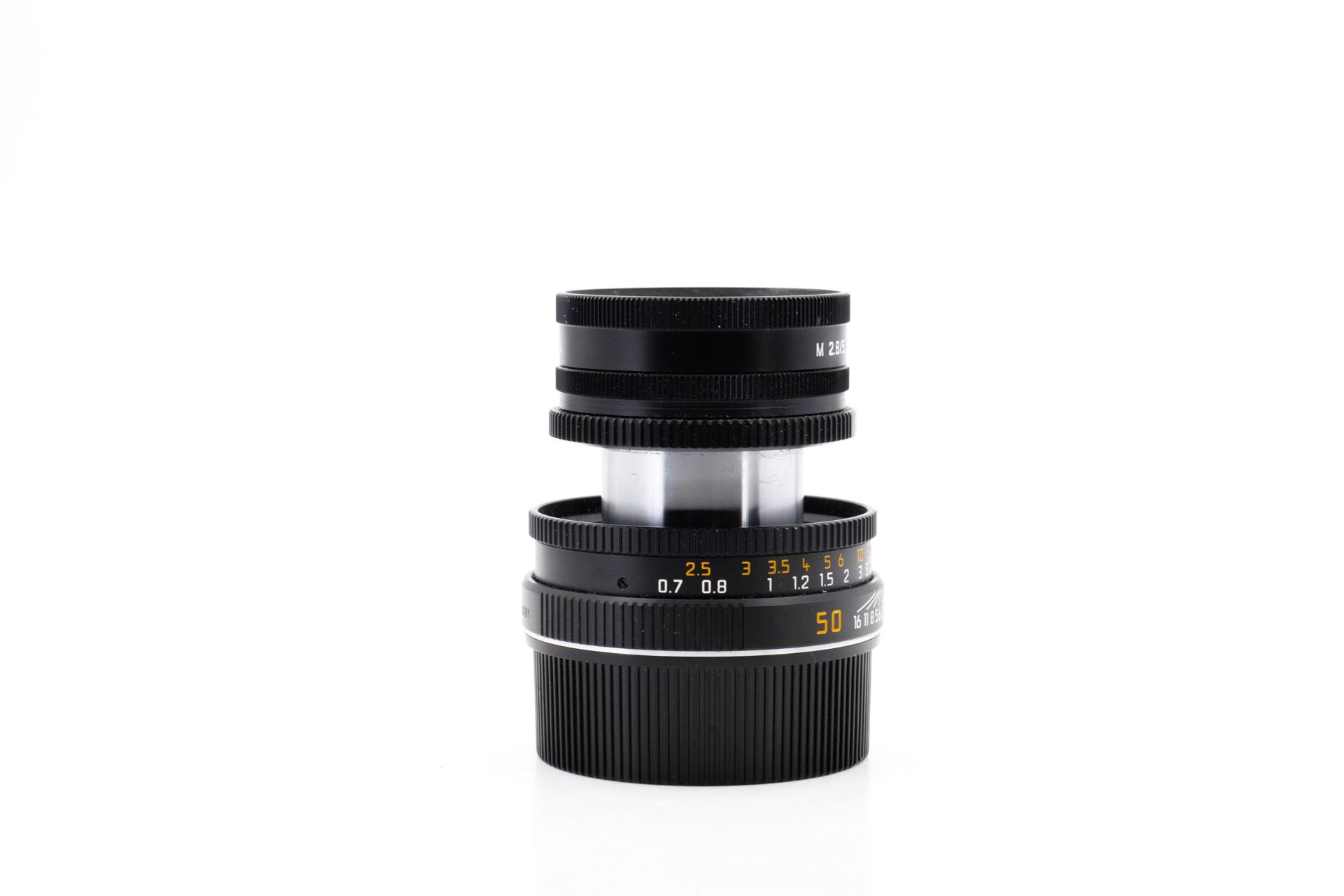 Leica ELMAR-M 2.8/50mm, black, retractable