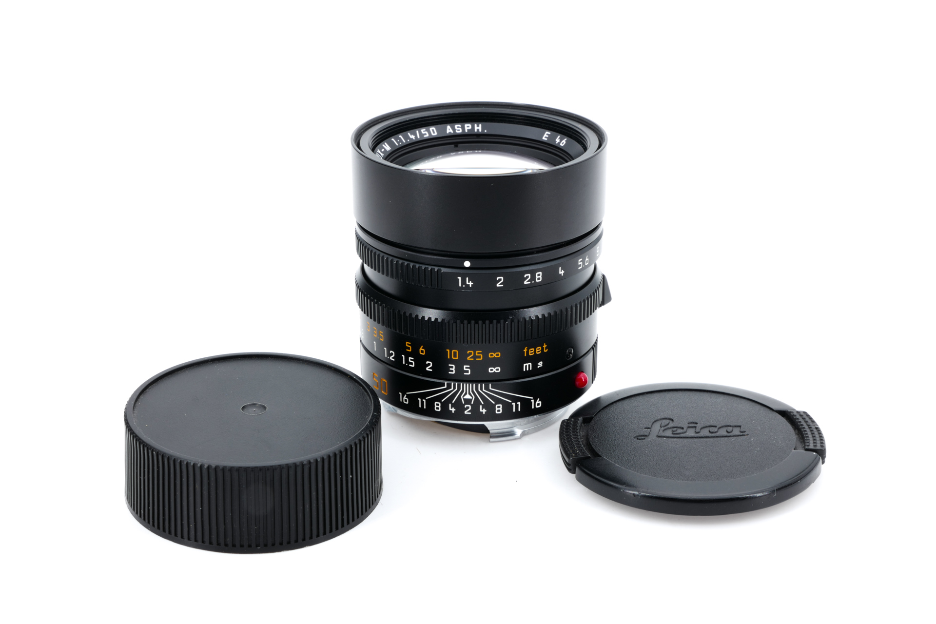 LEICA SUMMILUX-M 1.4/50 mm ASPH. 6 BIT black anodised