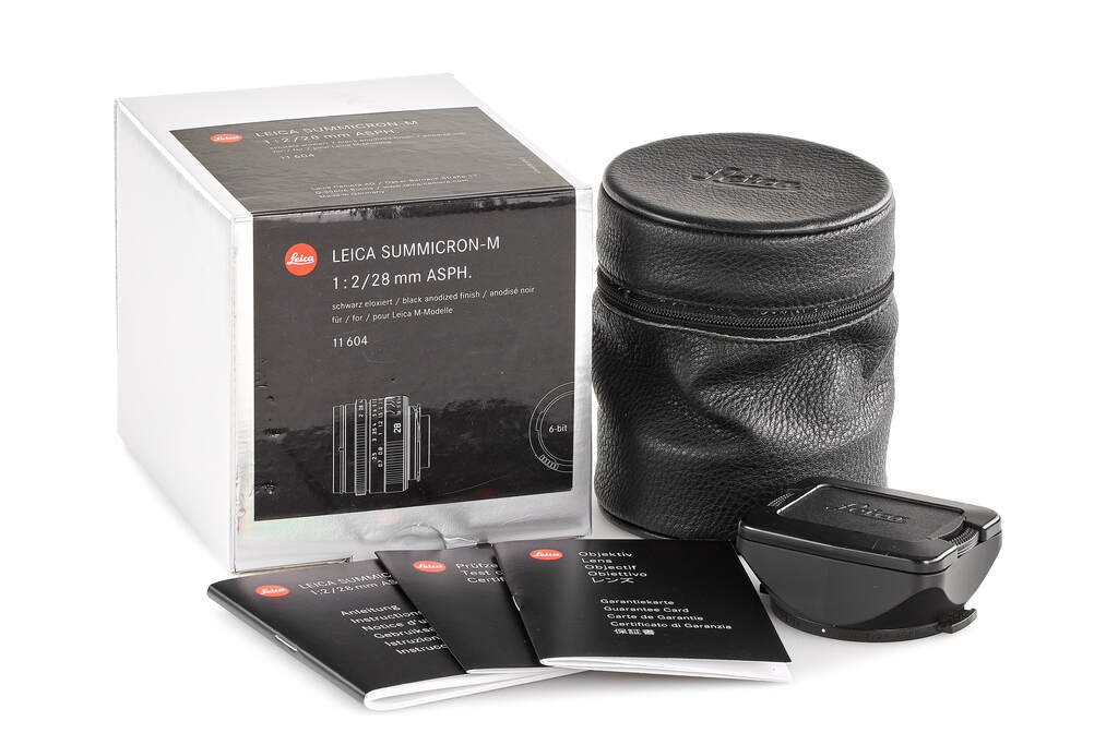 Leica Summicron-M 11604 2/28mm ASPH. black 6-bit