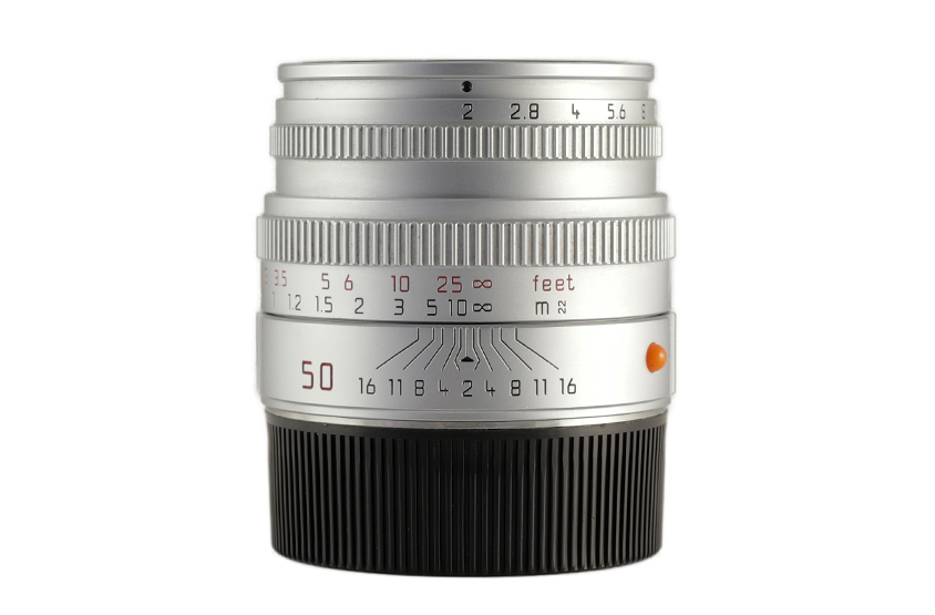 LEICA SUMMICRON-M 1:2/50, silver chrome finish E39 11816