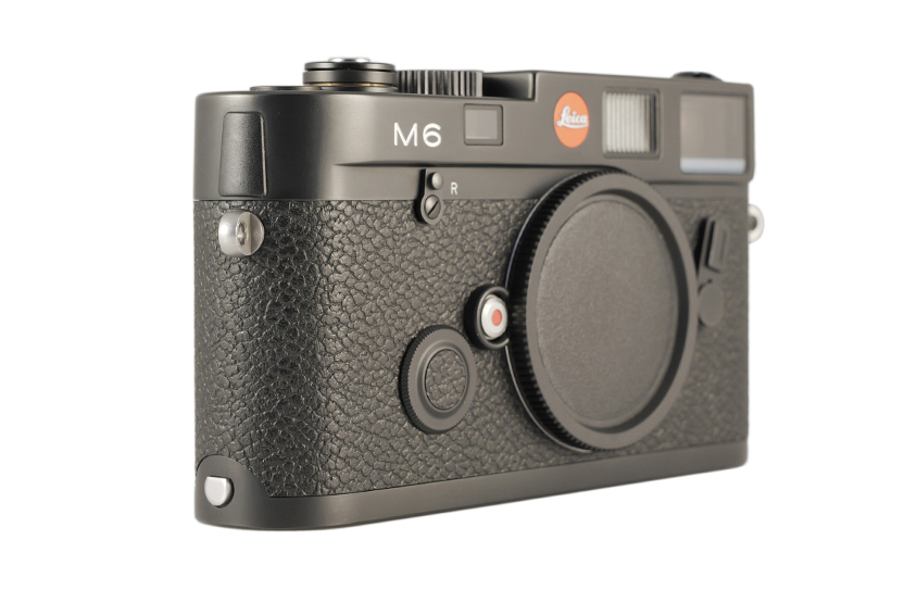 LEICA M6 , black chrome finish "Big M6" 10404