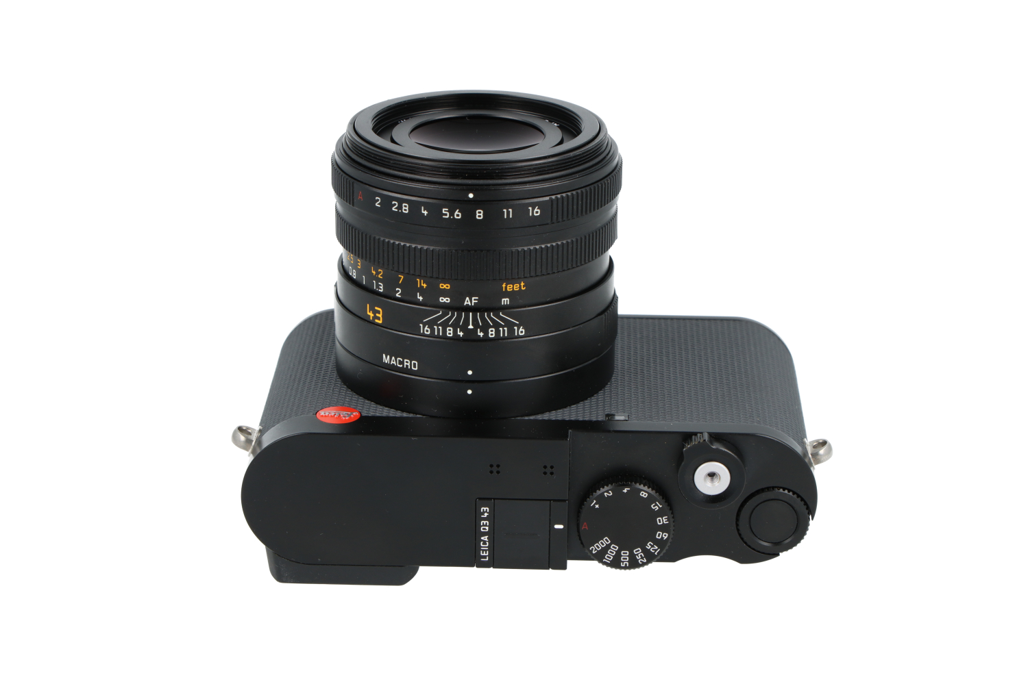 Kit Leica Q3 43 + Silberner Daumenständer + Ladehandgriff + USB-C AC-Adapter (19084)