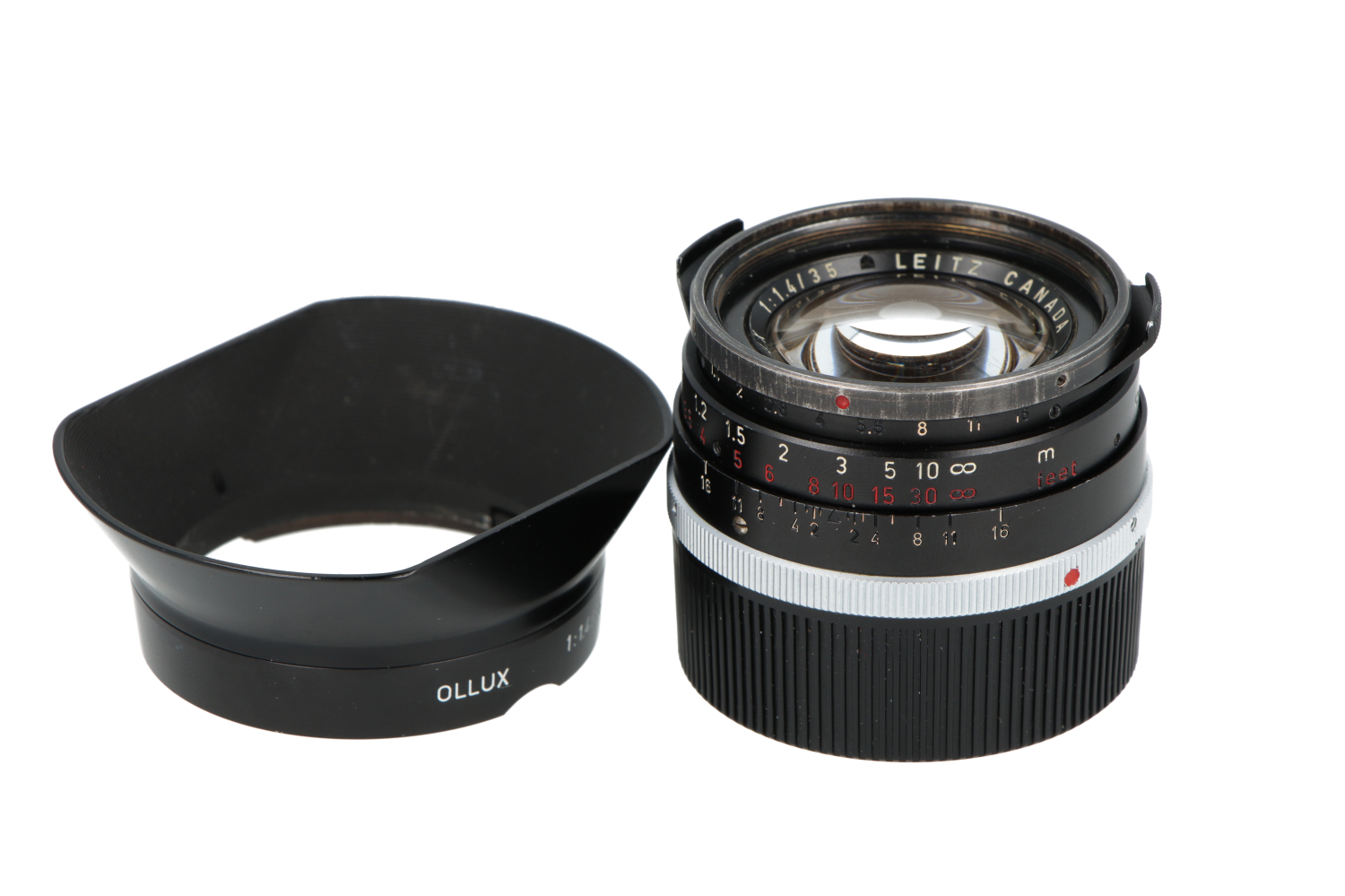 Summilux-M 1,4/35 MM Stahlfelge schwarz lackiert