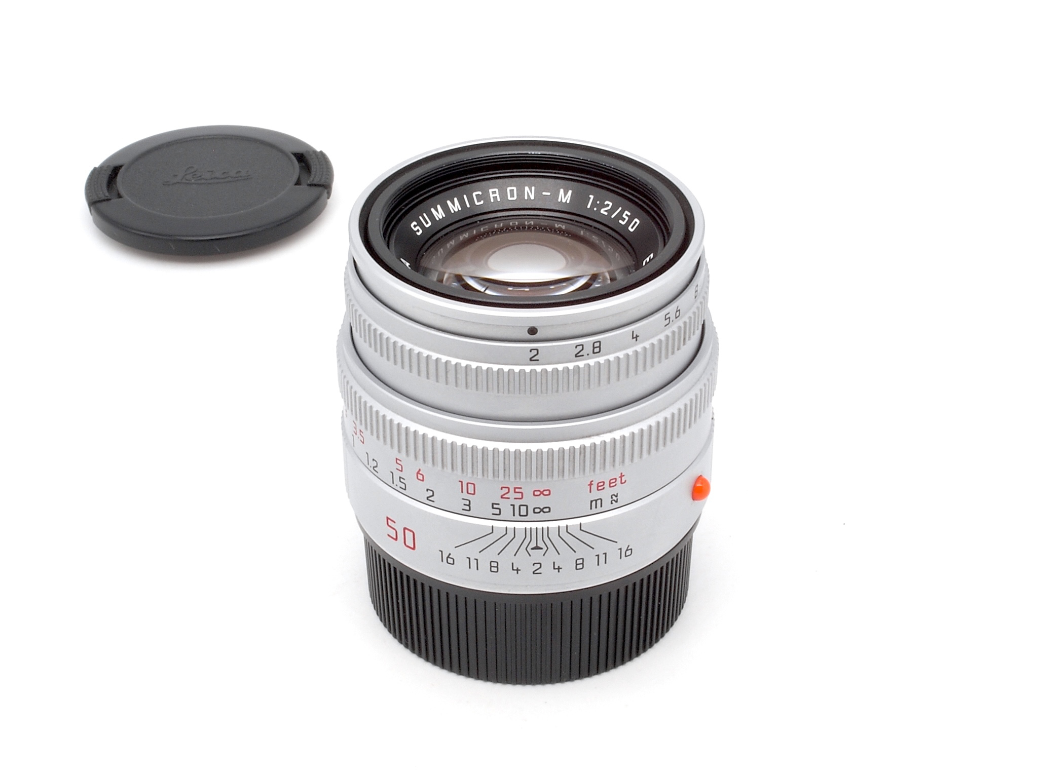 Leica Summicron-M 2.0/50mm silberm verchromt 6Bit