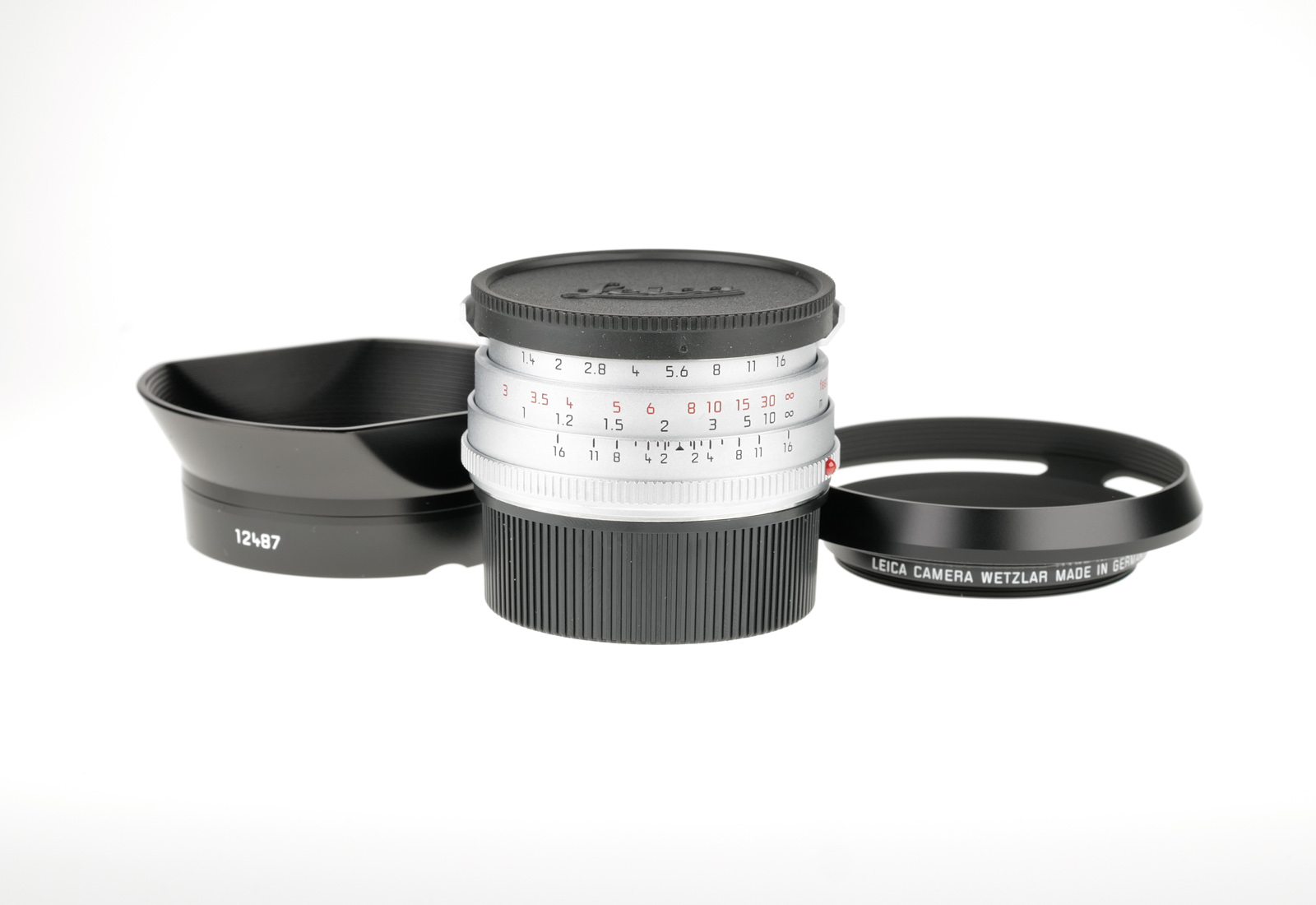 Leica Summilux-M 1:1,4/35mm, silver chrome finish, 11301