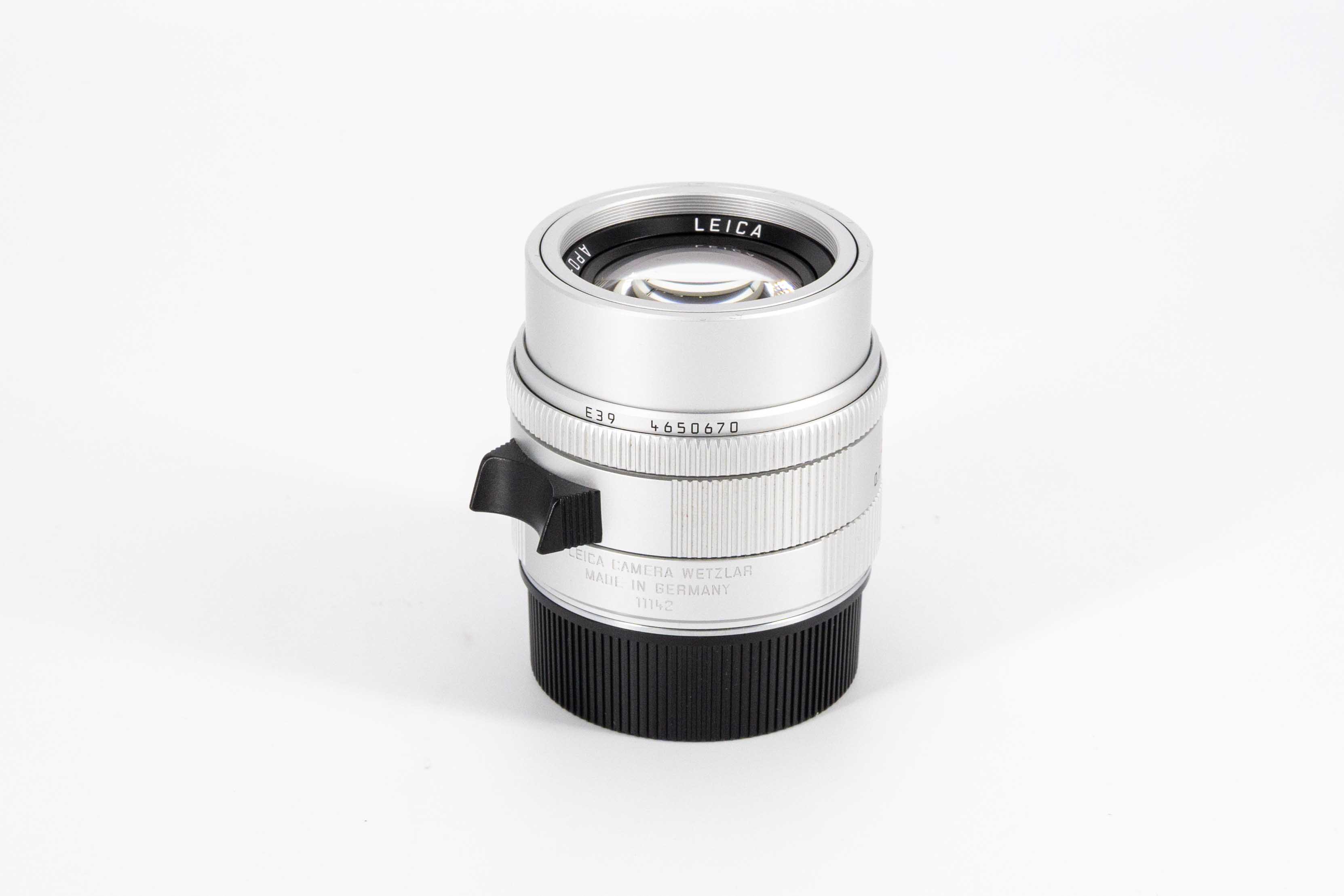 APO-SUMMICRON-M 1:2/50 ASPH., silver