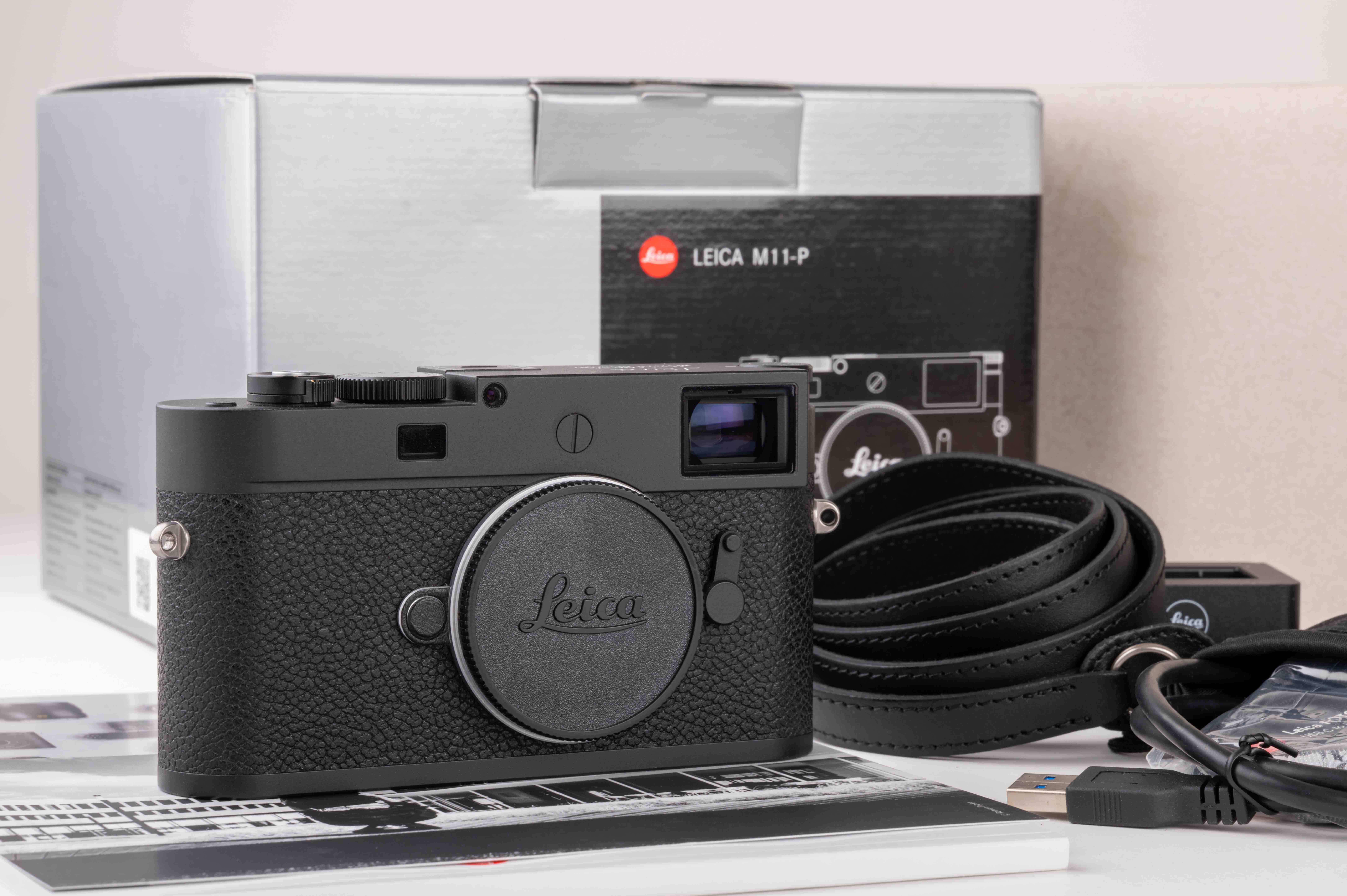 Leica M11-P, schwarz lackiert (Vers. EU/US/CN)
