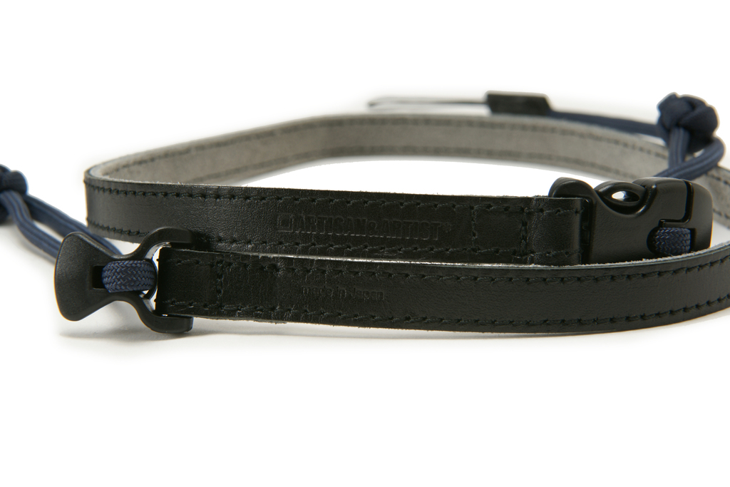 Artisan&Artist Leather/Nylon camera strap ACAM P12 NVY