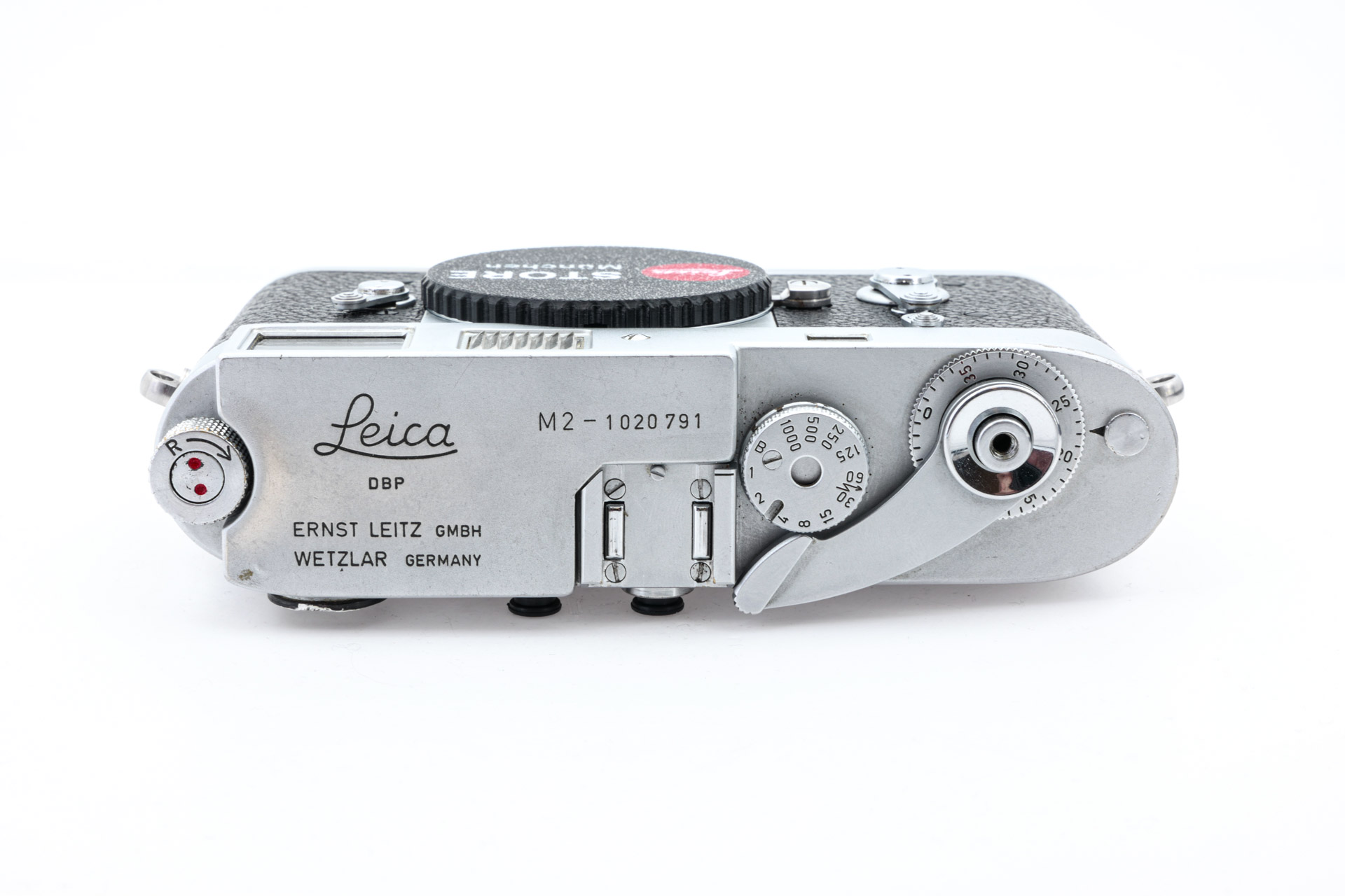 LEICA M2 silver chrome-plated