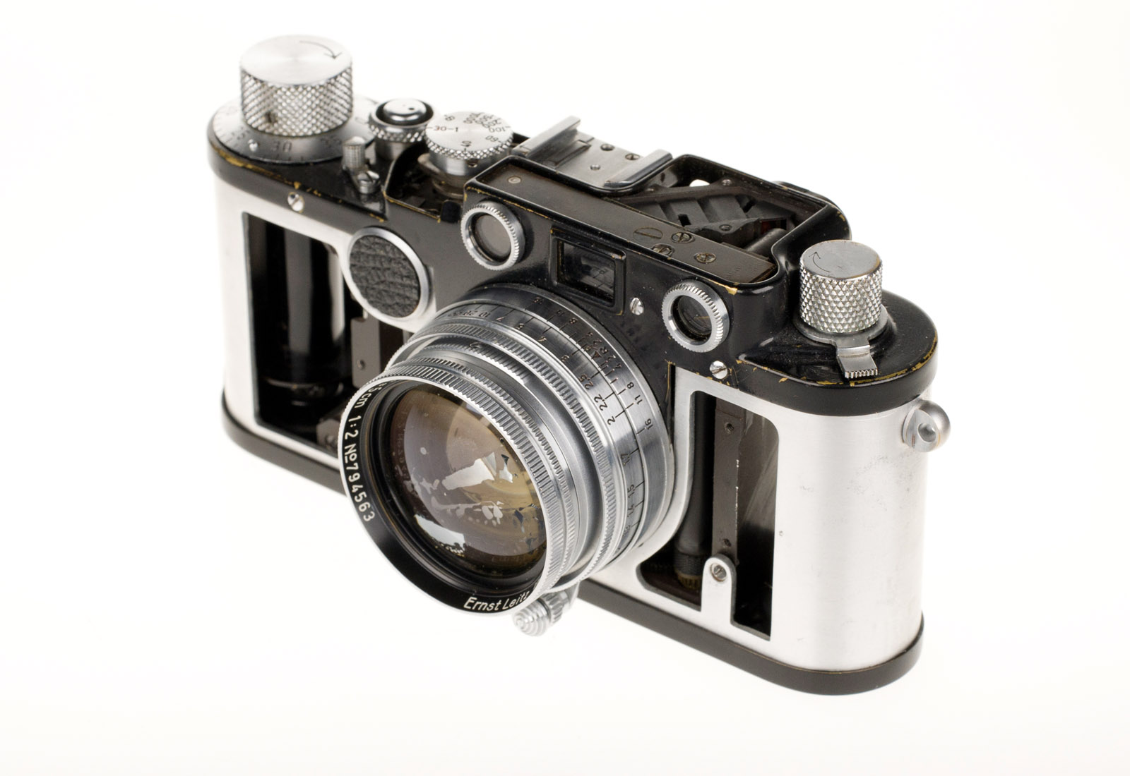 Leica Schraubkamera Schnittbild + Summitar 2/5cm