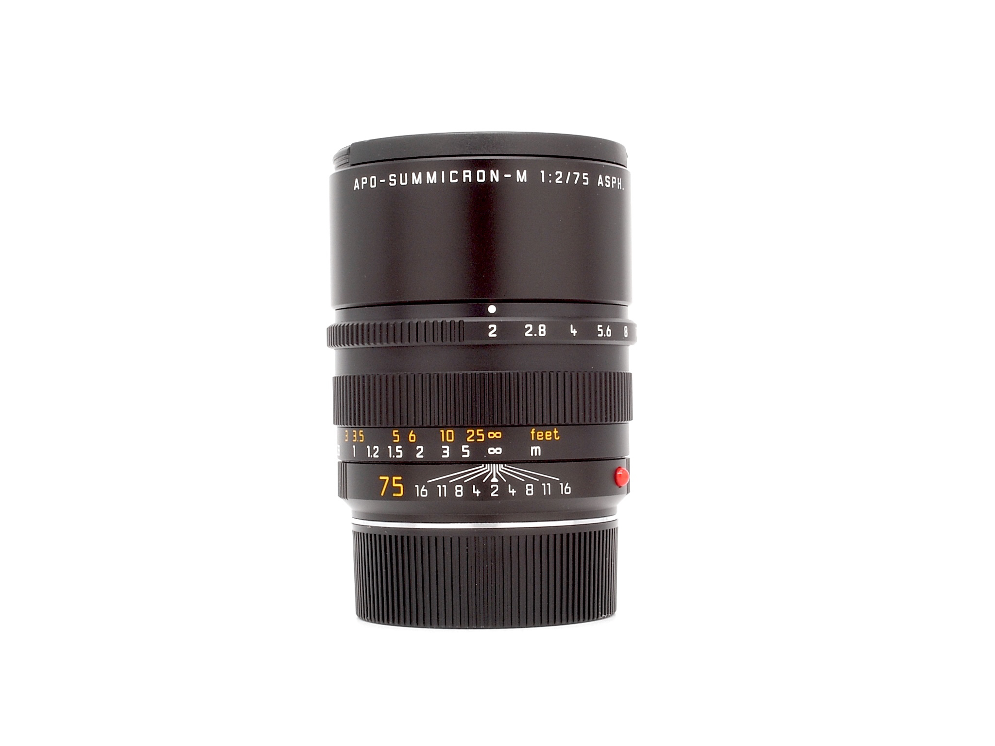 Leica APO-Summicron-M 2/75 ASPH., black