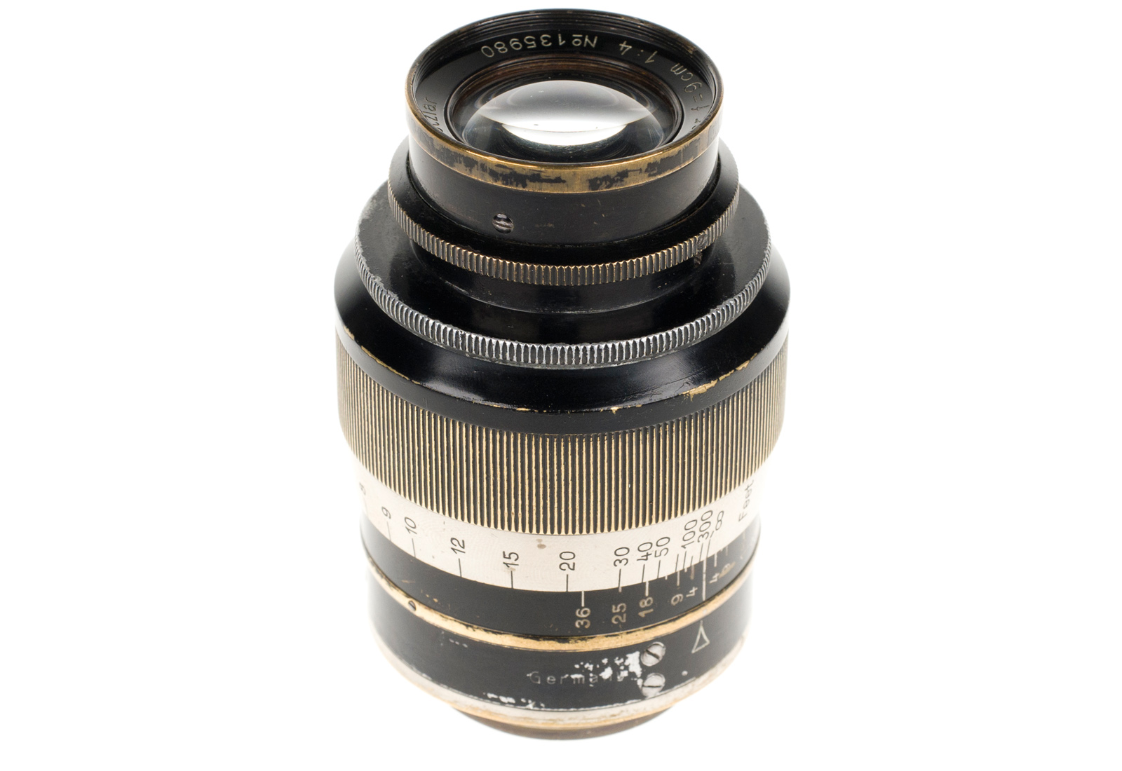 Leica Elmar "Fat" 1:4/9cm black/nickel