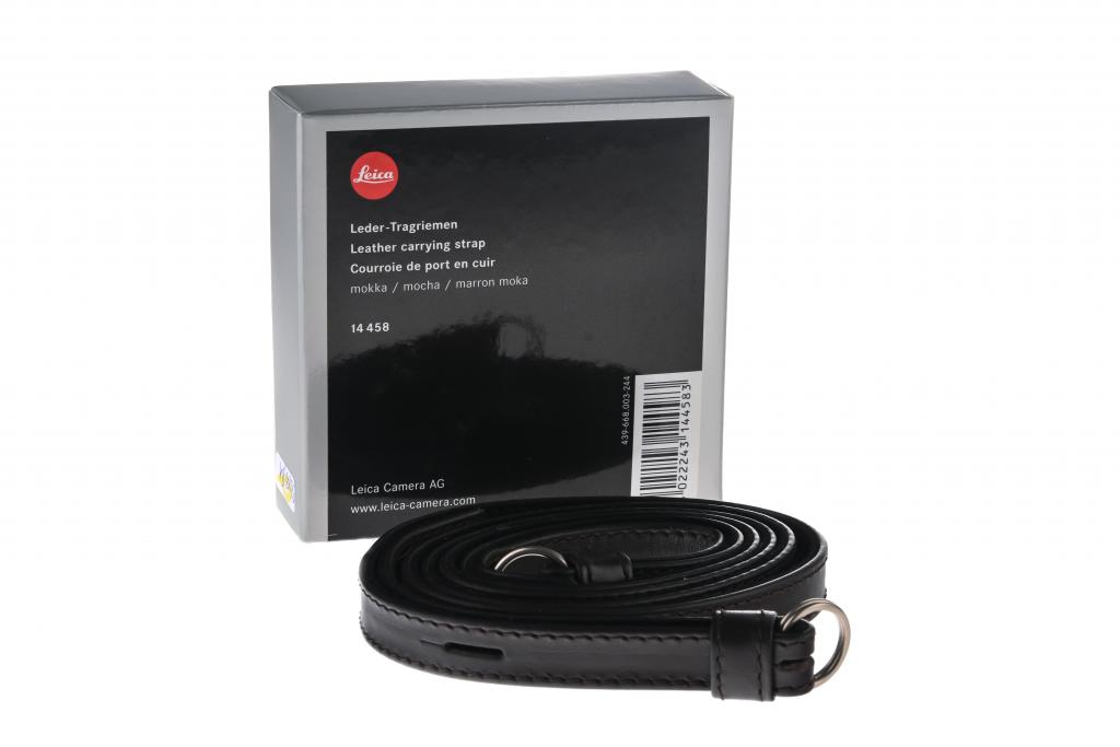 Leica 14458 Leica leather carrying strap, mokka Leica 14458 Leica leather carrying strap, mokka