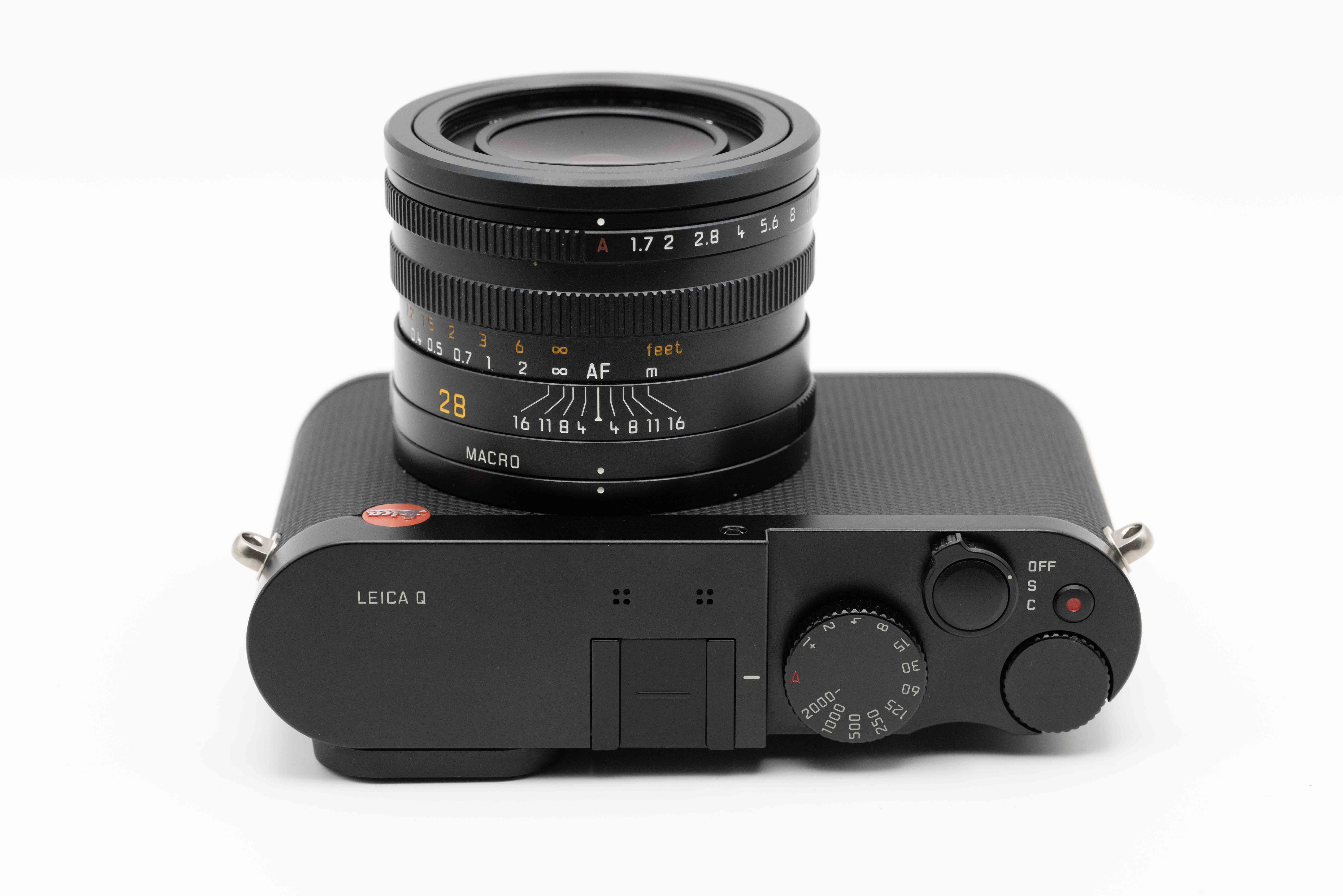 Q (Typ 116), black eloxiert