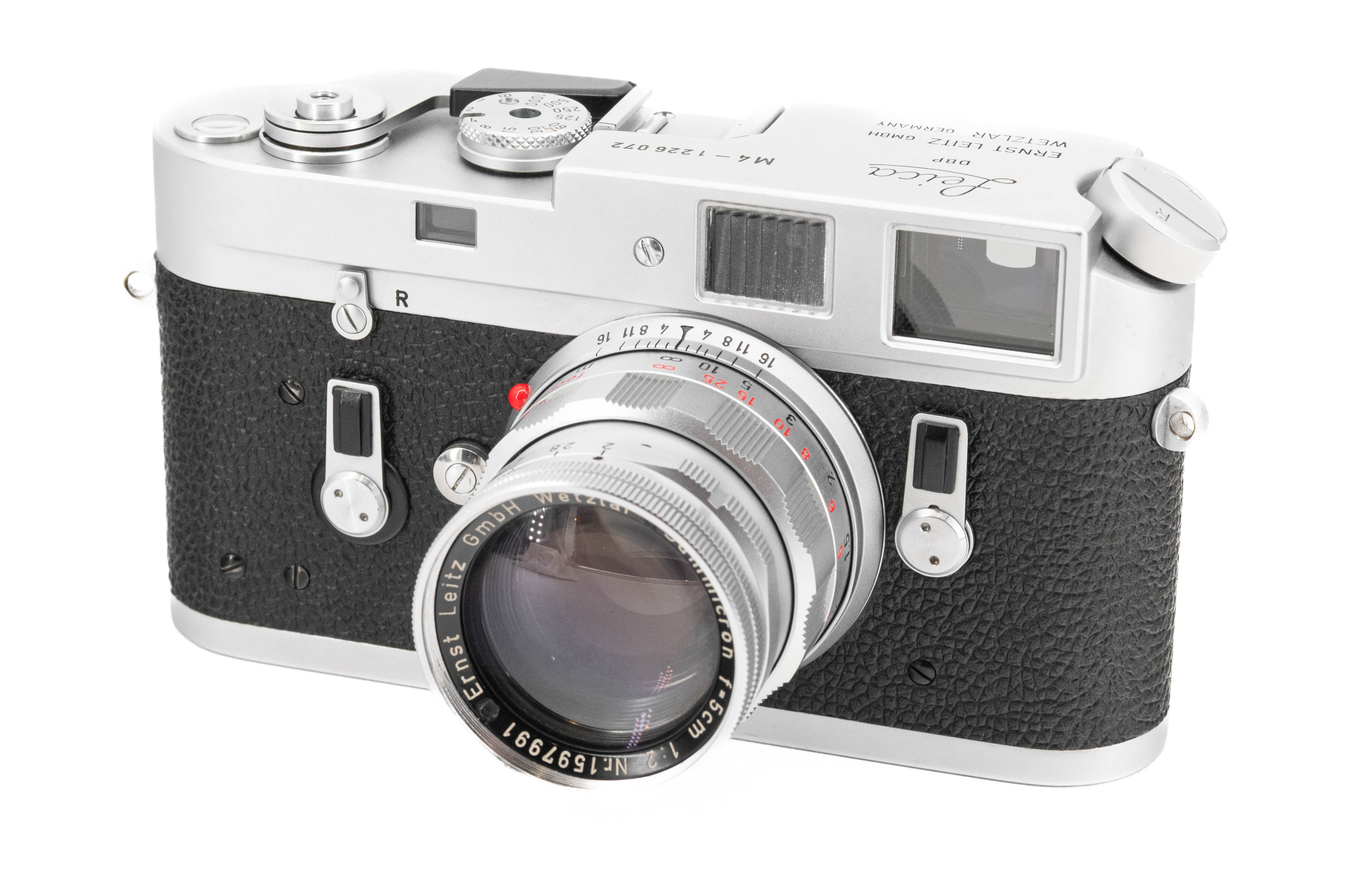 Leica M4 Silver Chrome Outfit 10400