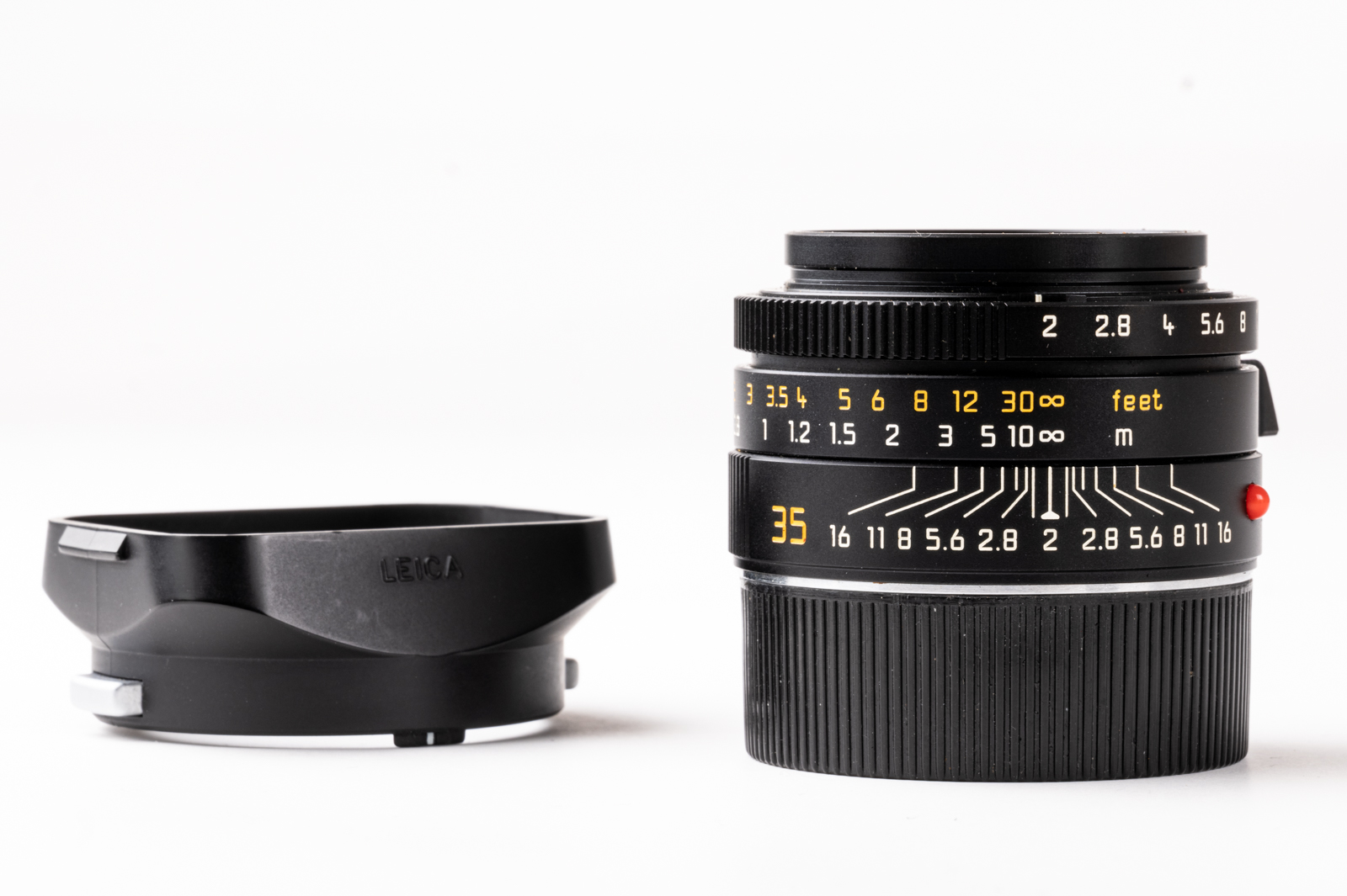 LEICA SUMMICRON-M 2/35 mm ASPH., schwarz