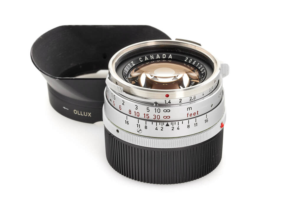 Leica Summilux 1,4/35mm chrome 'steel rim'