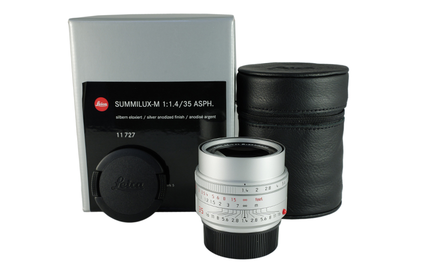 LEICA SUMMILUX-M 1:1,4/35 ASPH. silber eloxiert 11727