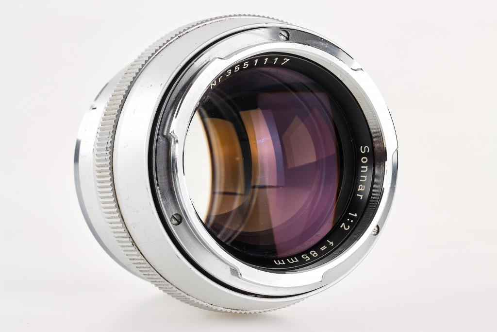 Carl Zeiss f. Contarex 85/2 Sonnar chrome Carl Zeiss f. Contarex 85/2 Sonnar chrome