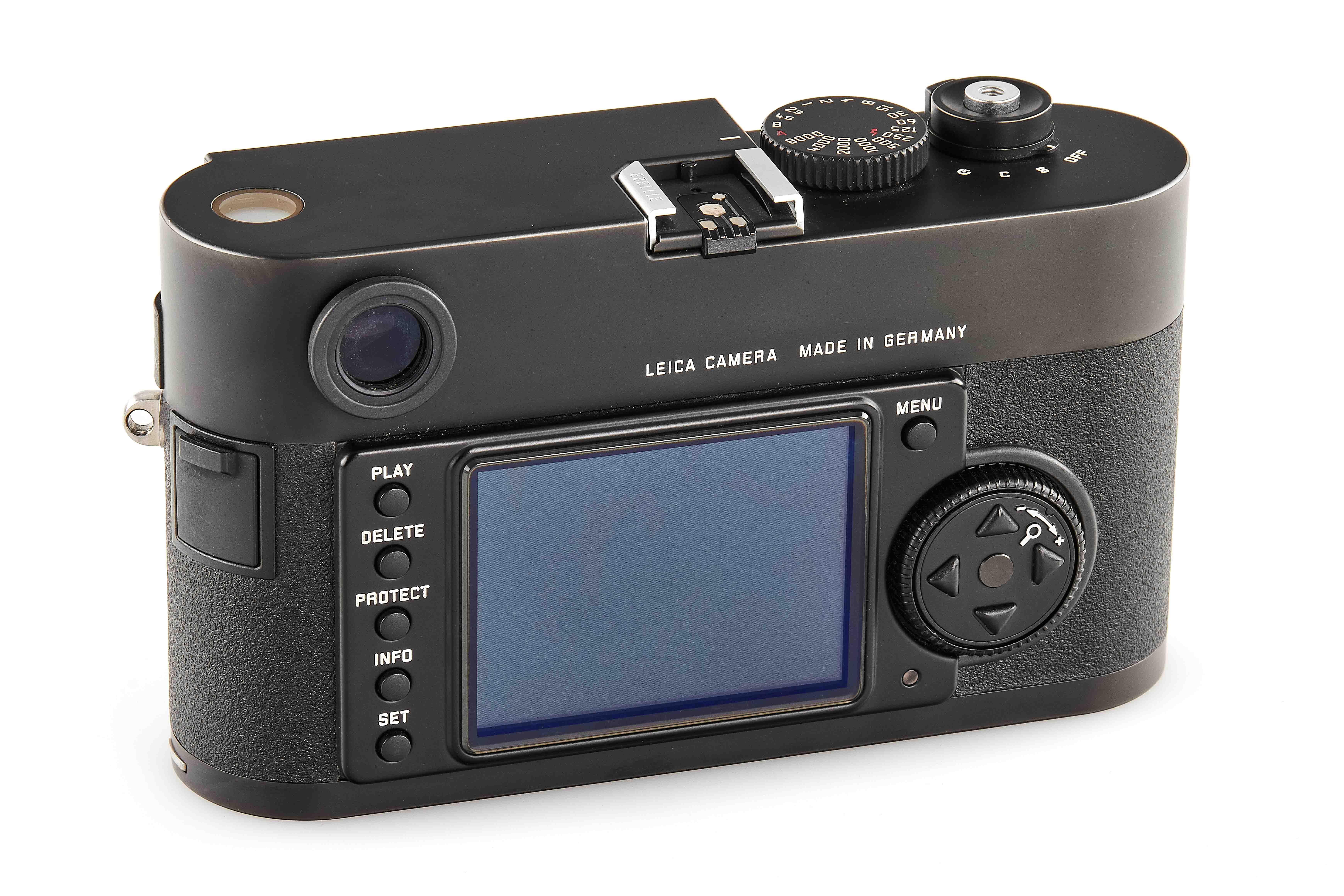 Leica M8, black chrome finish (10701)