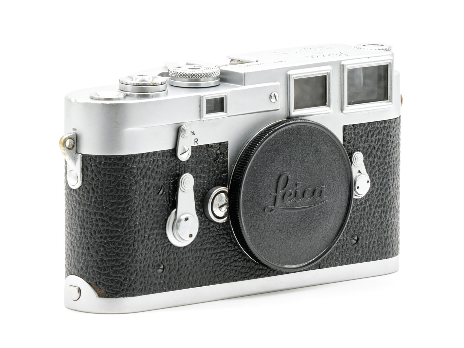 Leica M3 double strocke silver chrome finish (10150)