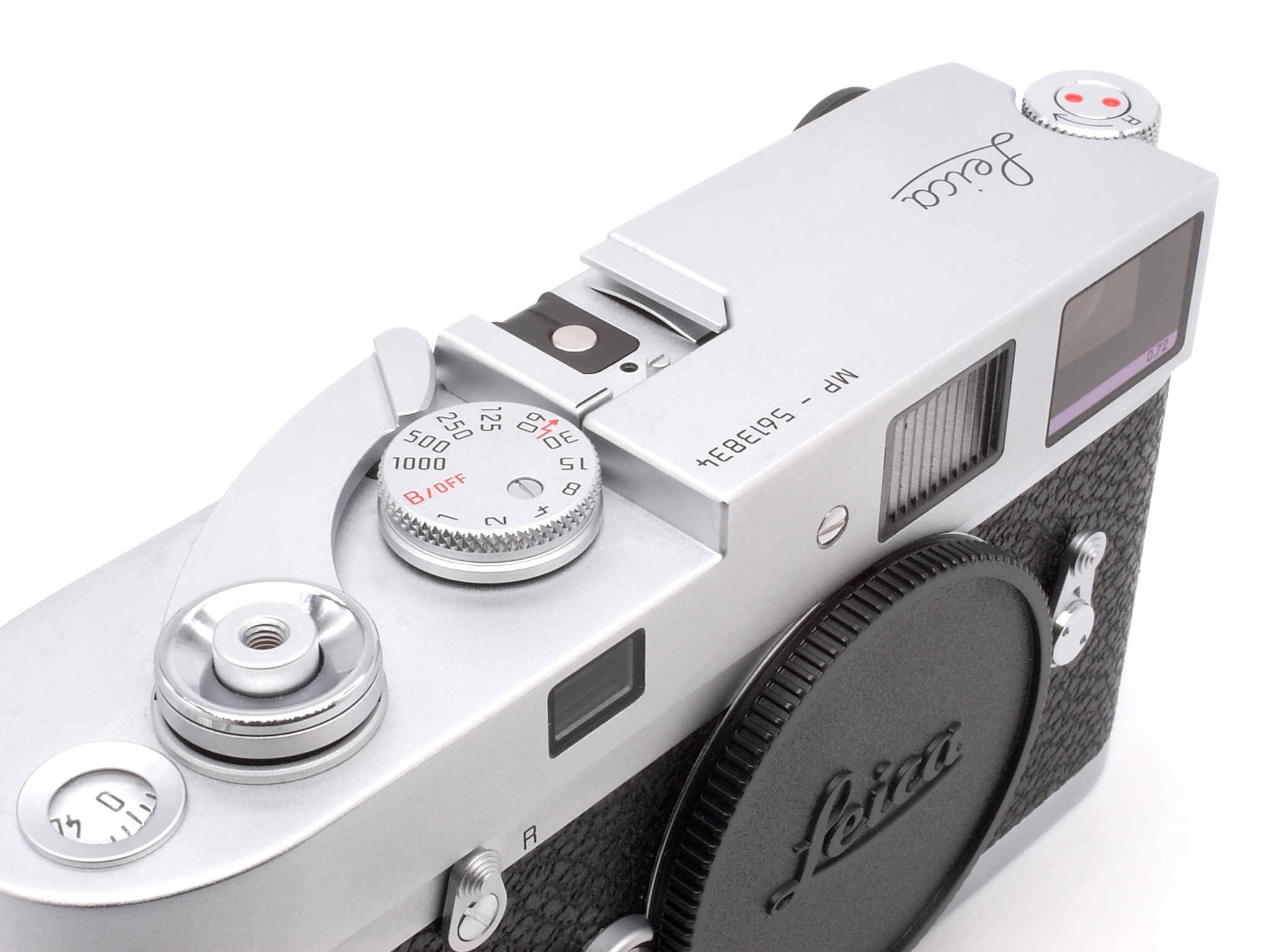 Leica MP 0.72 silver chrome-plated
