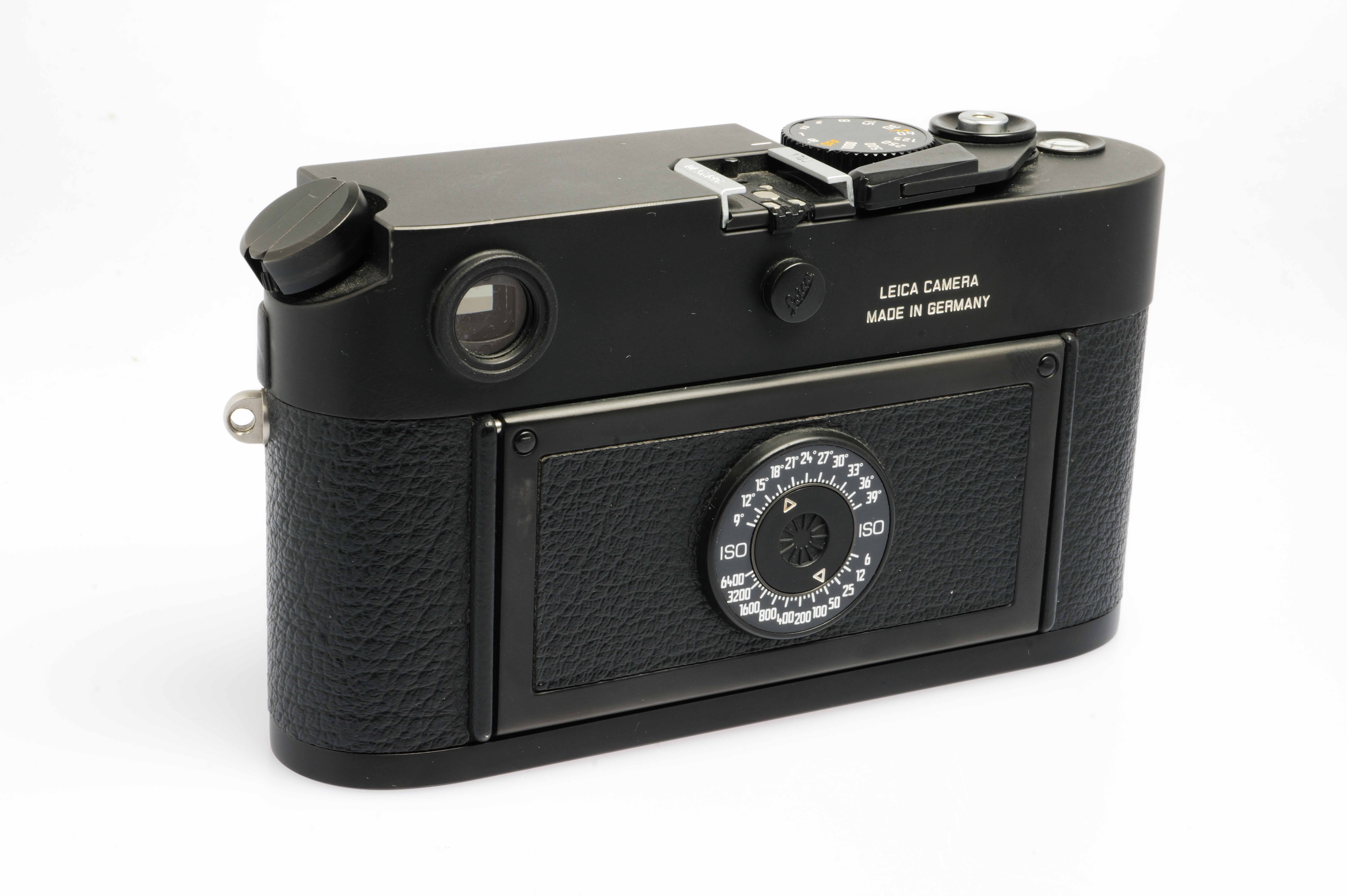Leica M6 TTL, schwarz verchromt