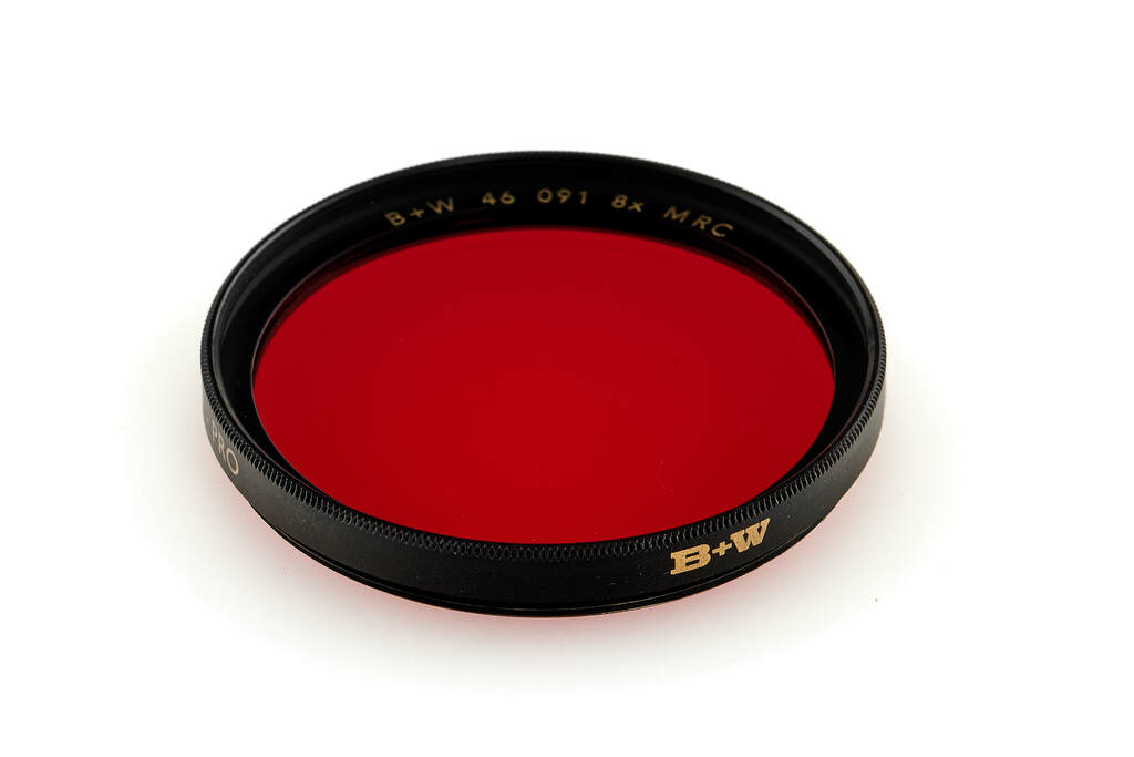 B&W 091 Rotfilter (Dark Red) E46mm