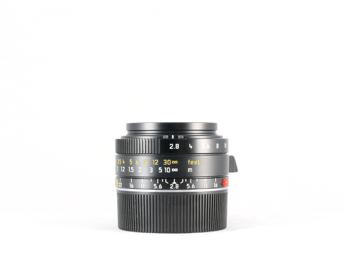  Leica Elmarit-M 2.8/28mm Asph. schwarz eloxiert