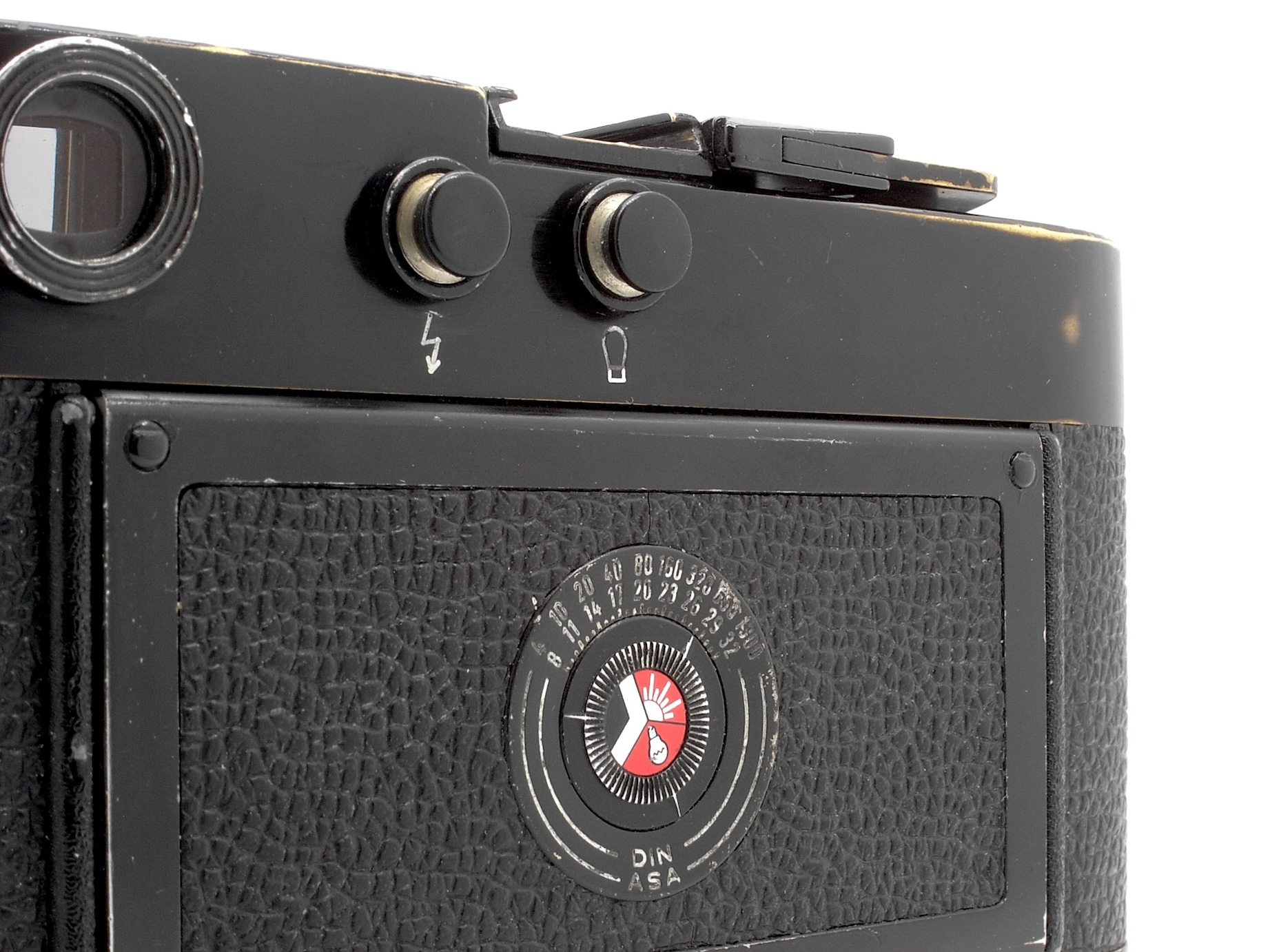 Leica M4 schwarz lackiert Leica M4 schwarz lackiert