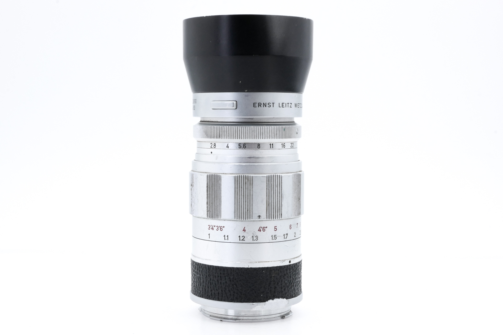 Leica ELMARIT-M 1:2.8/90 mm, silver chrome-plated