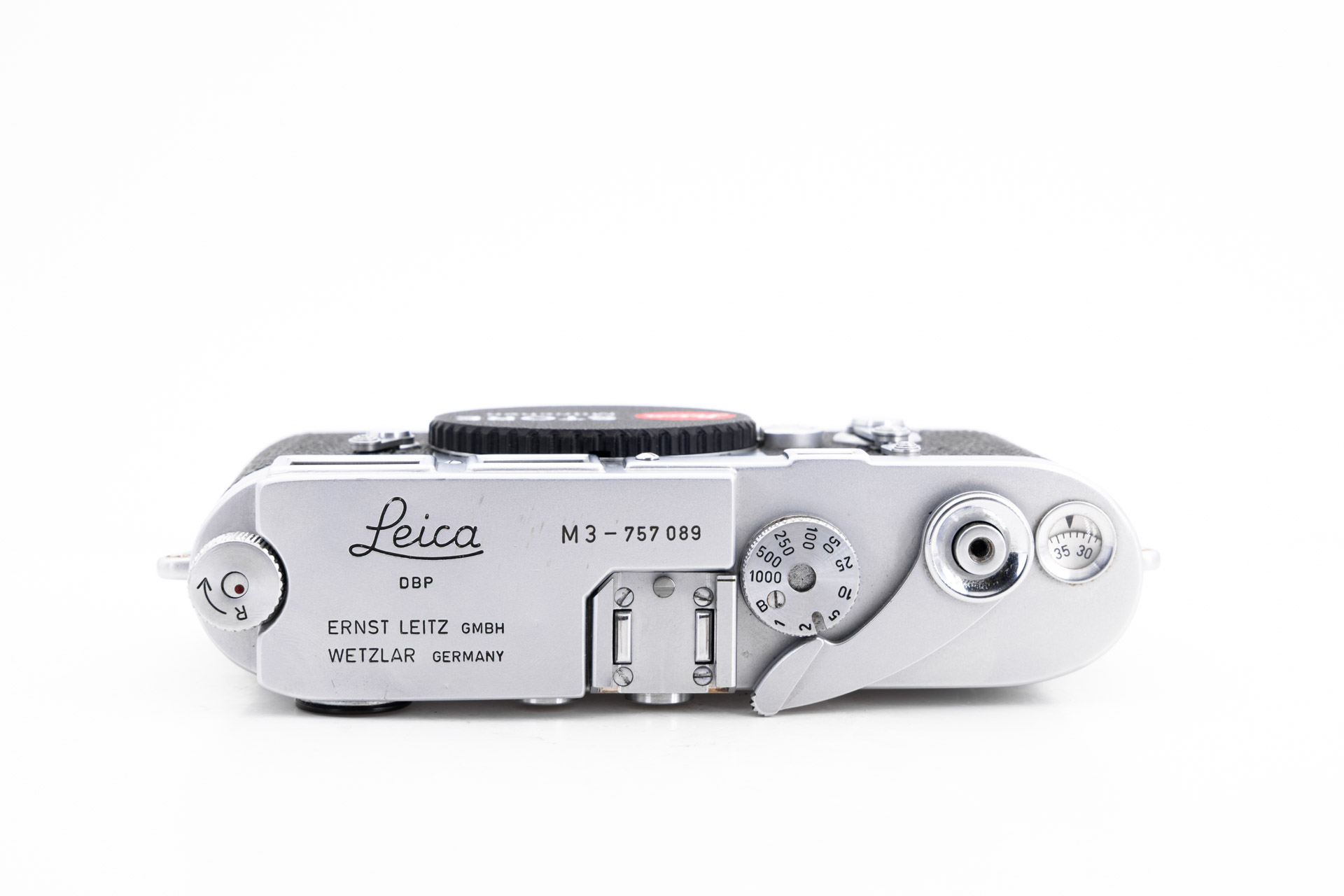 Leica M3, silver-chrome-plated