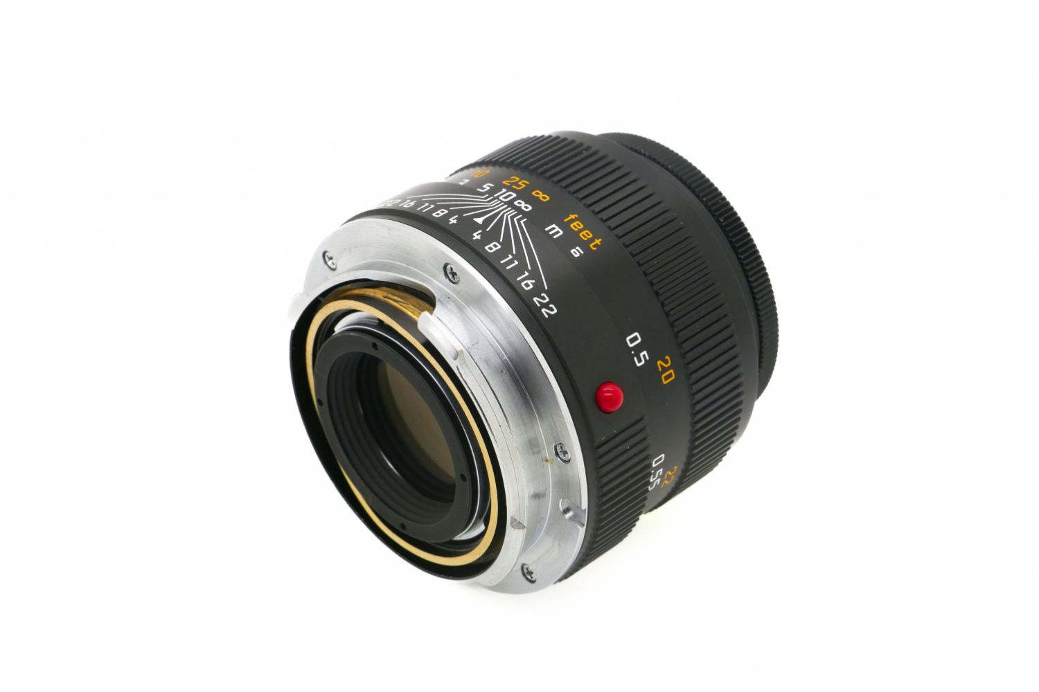 Leica MACRO-ELMAR-M 4/90 (11629 set with Macro-Adapter + angle viewfinder)