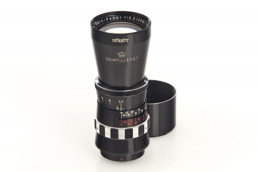 Schneider 200/5,5 Tele-Xenar 'Swedish Navy' Schneider 200/5,5 Tele-Xenar 'Swedish Navy'