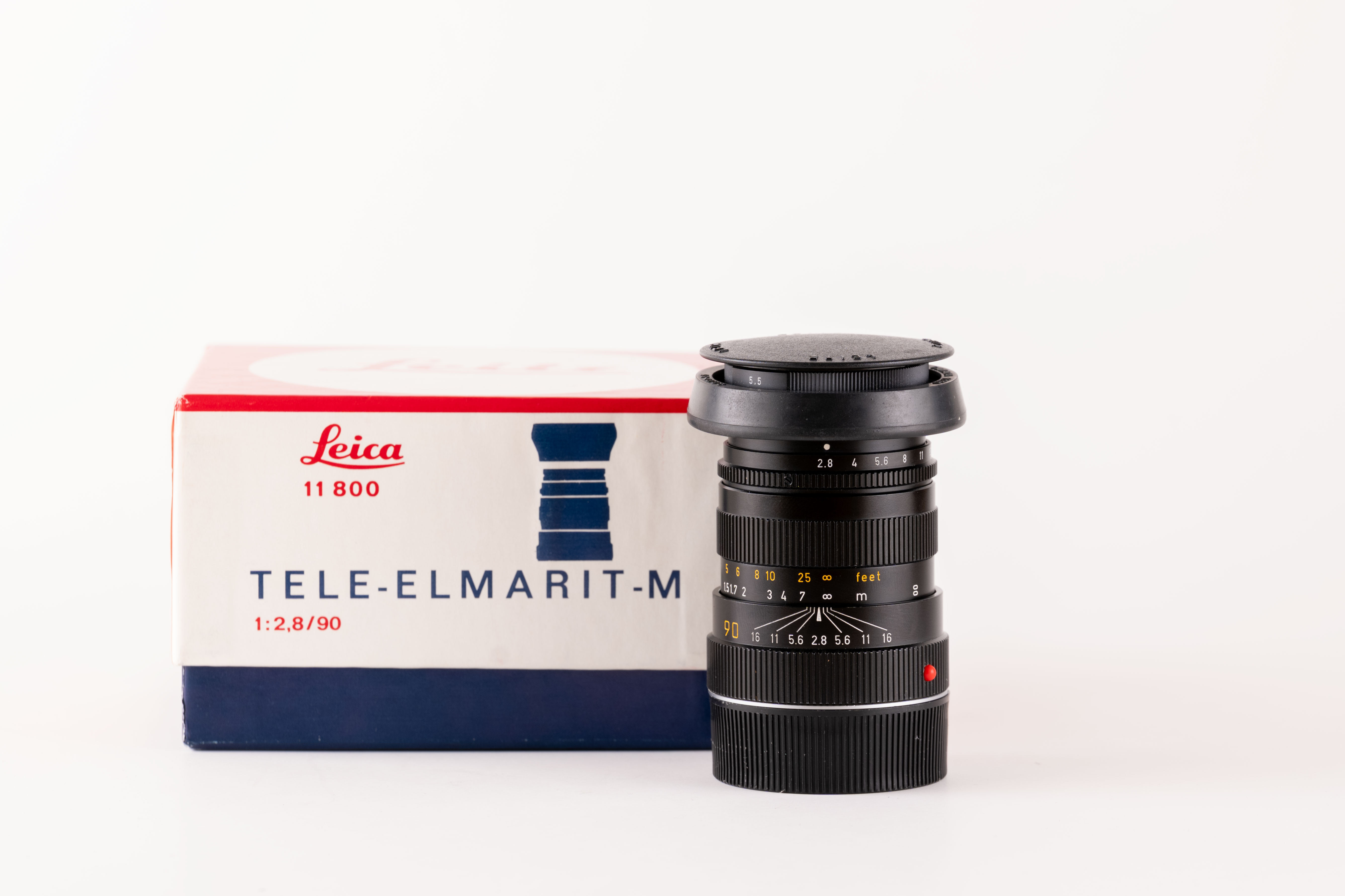 Leica Tele-Elmarit-M 2,8/90mm black 