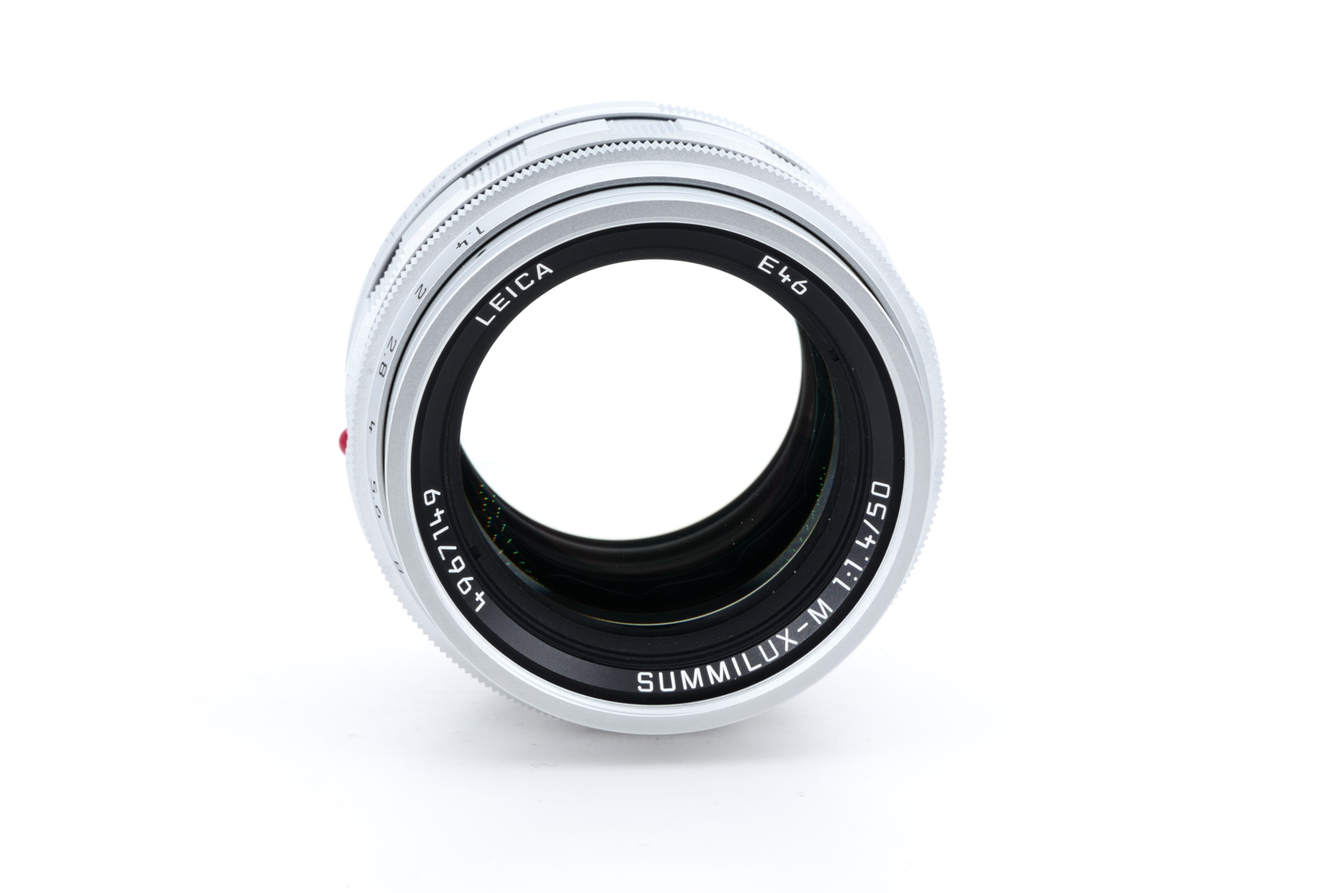 LEICA Summilux-M 1.4/50mm silver chrome-plated