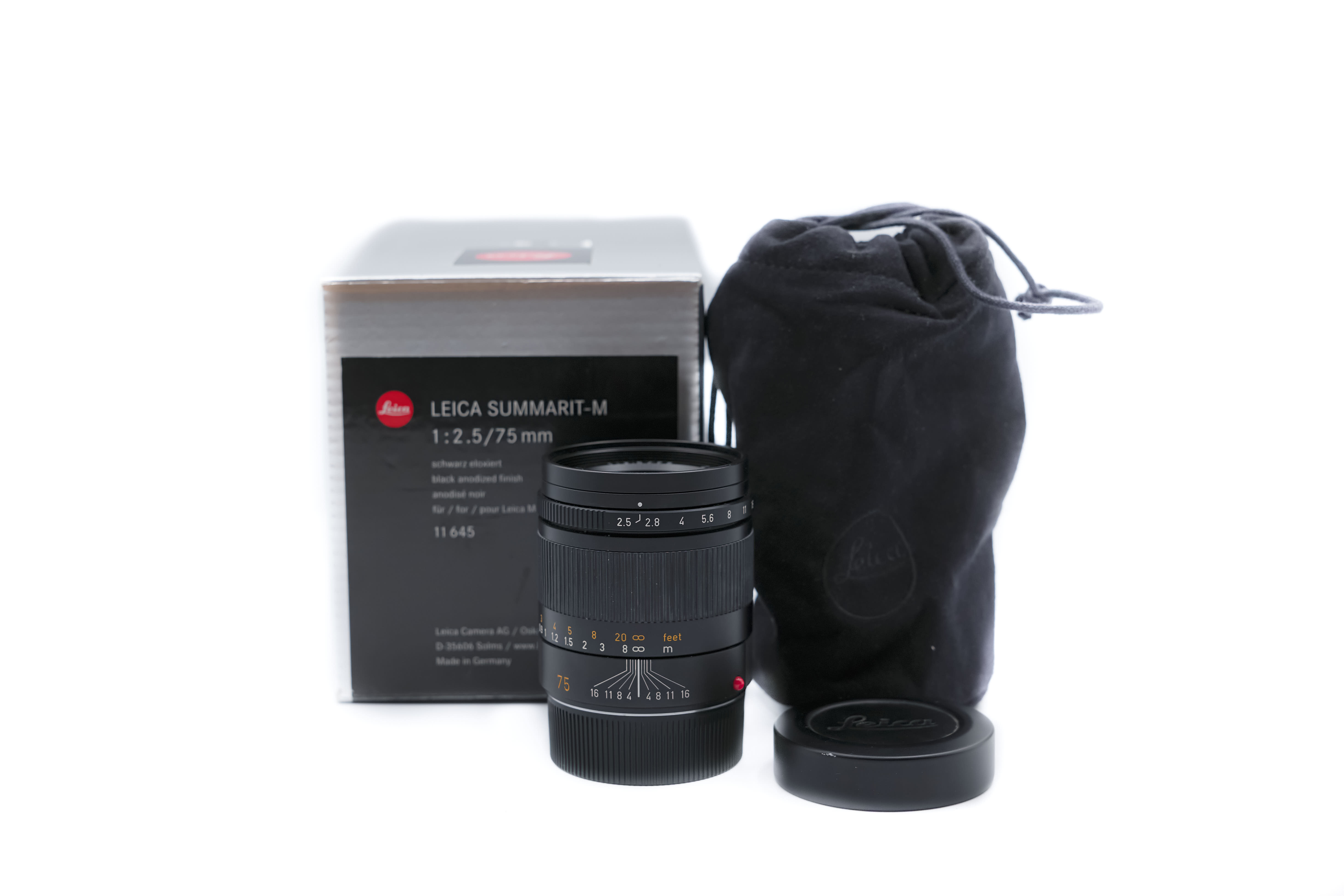 Leica Summarit-M 75mm f 2.5