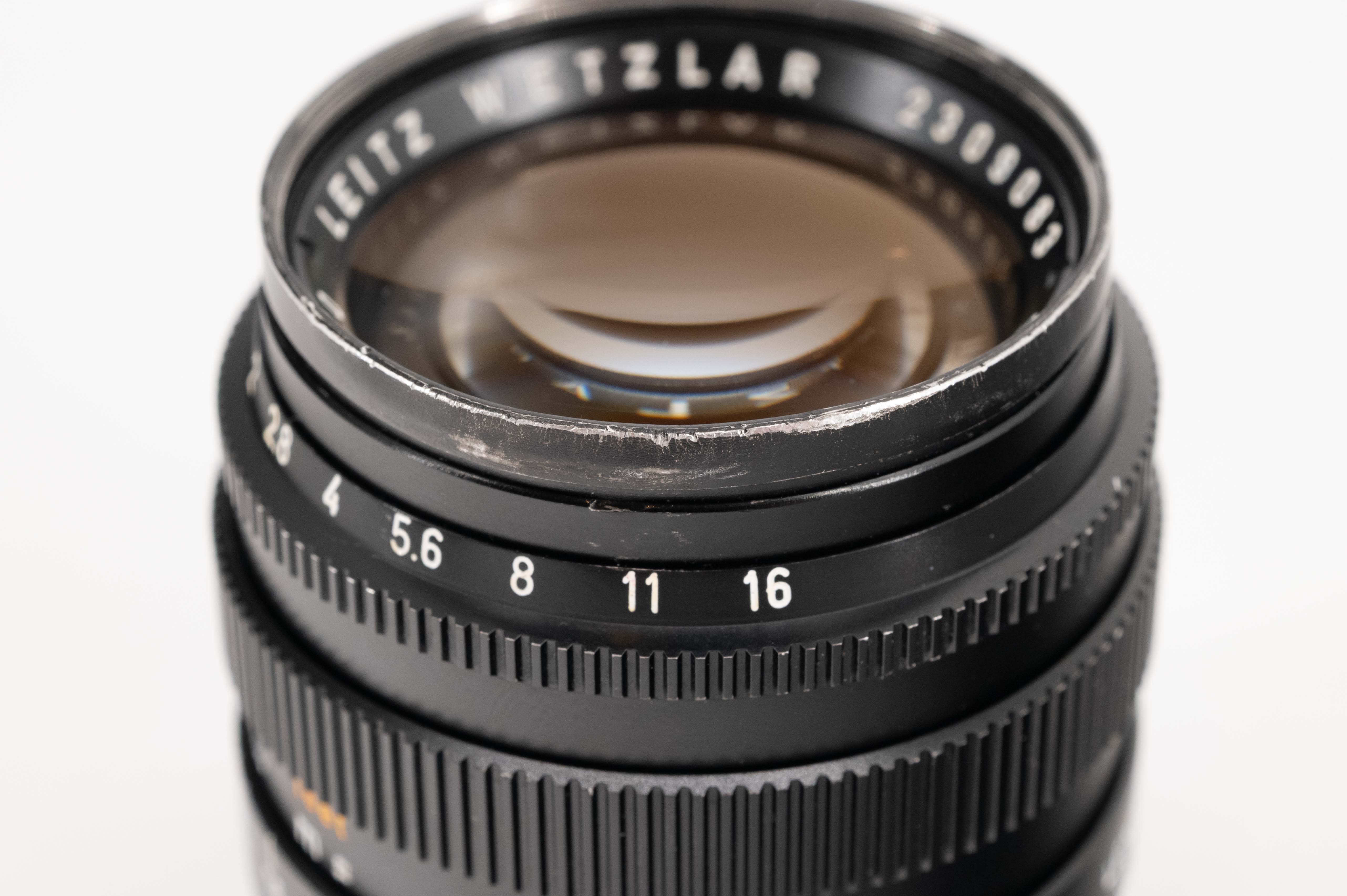 Leica Summilux-M 50mm f/1.4 Schwarz 11114