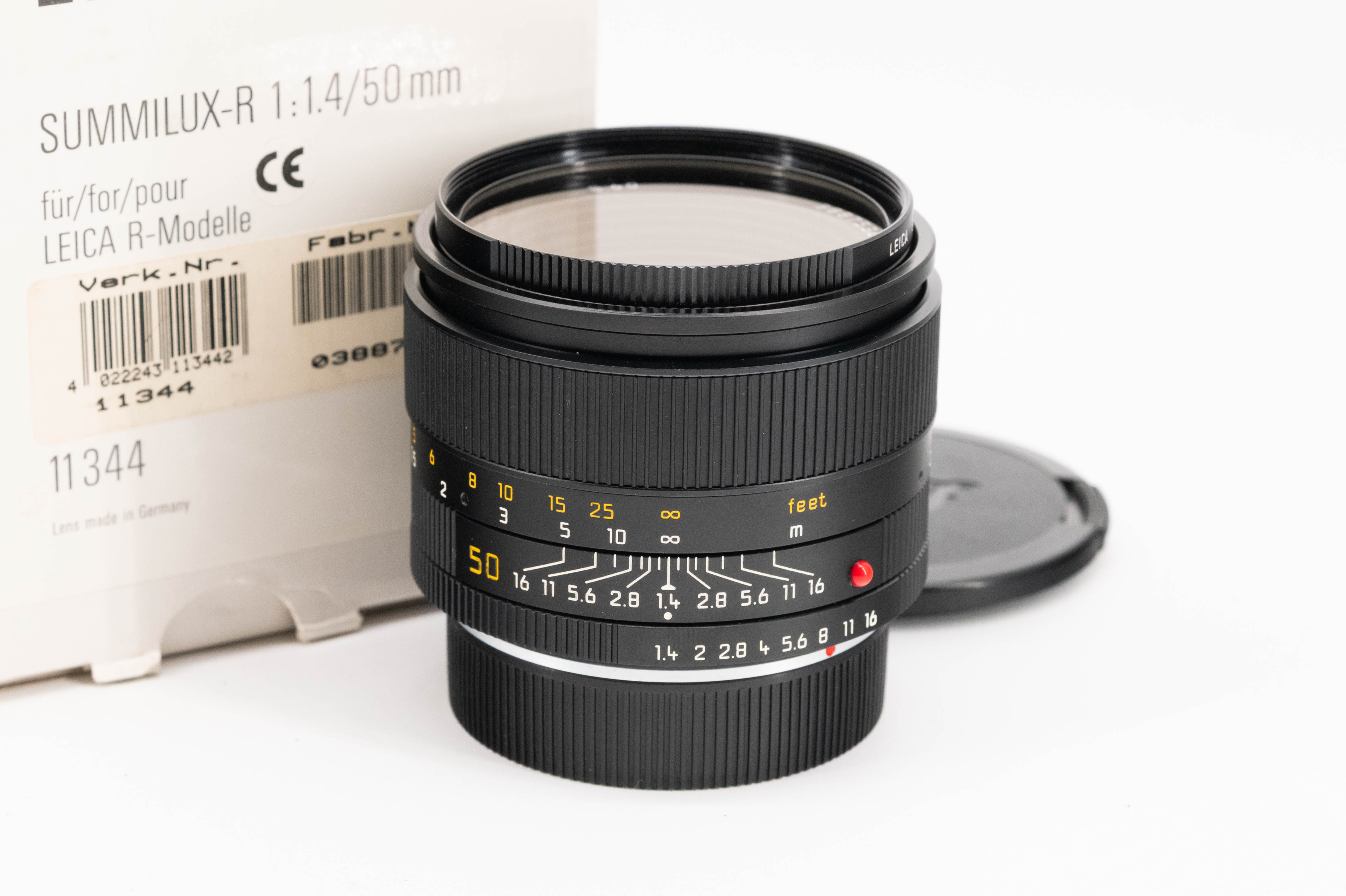 Leica Summilux-R 50mm f/1.4 V2 ROM 11344