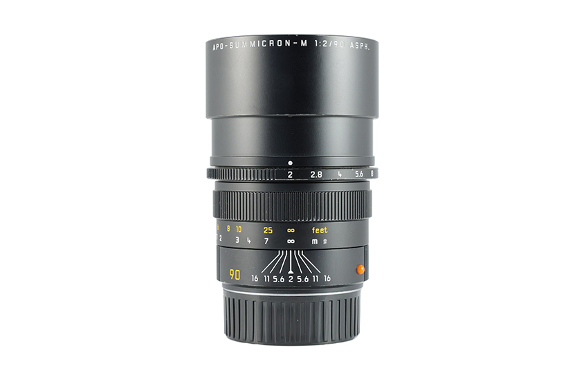 LEICA APO-SUMMICRON-M 2/90 ASPH., black anodized 11884