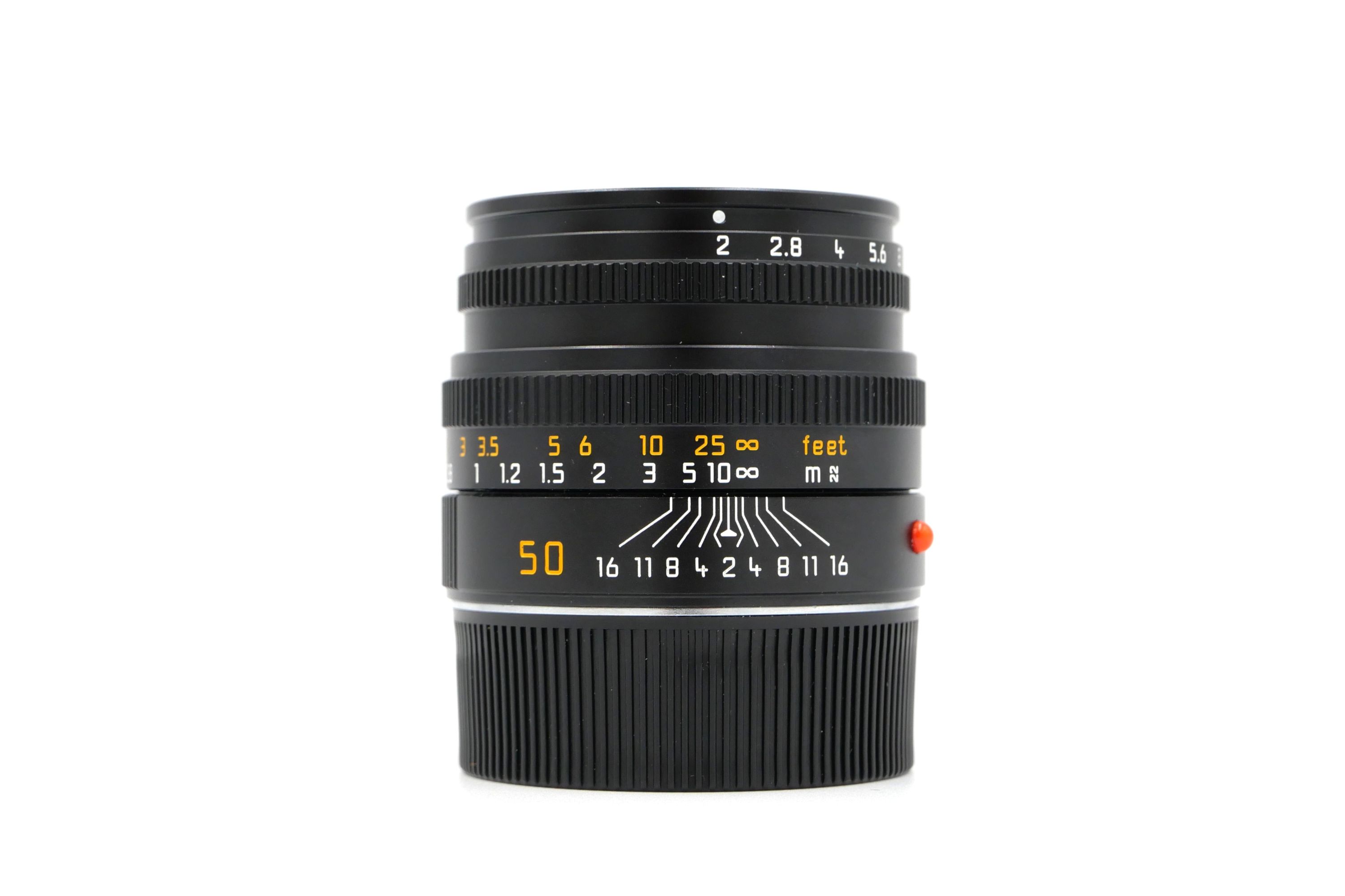 Leica Summicron-M f2 50mm, Black