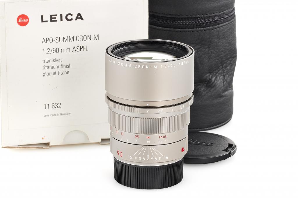 Leica Apo-Summicron-M 11632 2/90mm ASPH. Titanium Leica Apo-Summicron-M 11632 2/90mm ASPH. Titanium