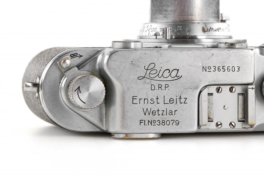 Leica IIIc chrome 'Luftwaffen-Eigentum'
