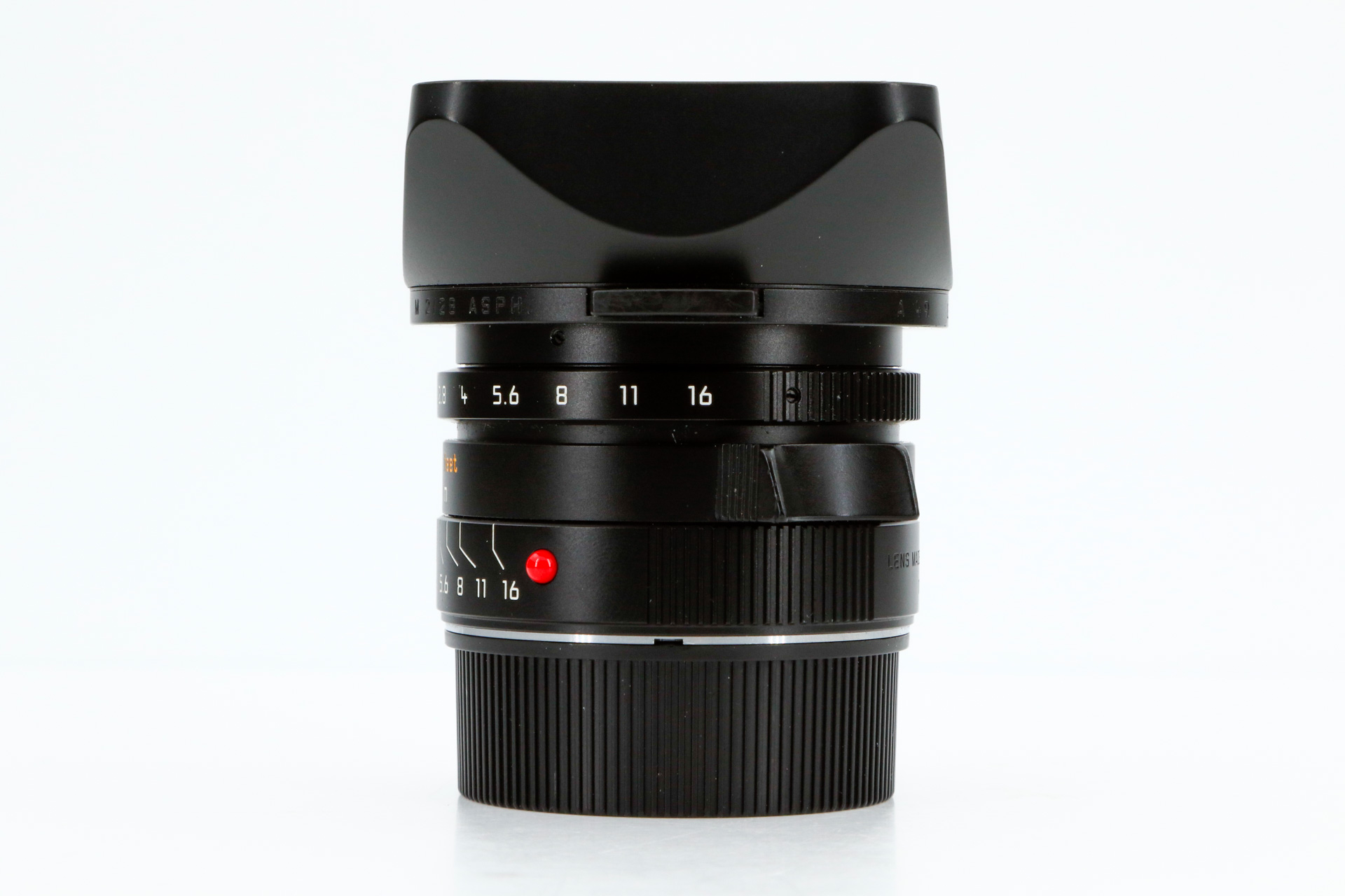 LEICA Summicron-M 2.0/28mm ASPH black with Original Packaging LEICA Summicron-M 2.0/28mm ASPH black with Original Packaging