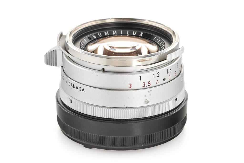 Leica Summilux 1,4/35mm chrome 'steel rim'