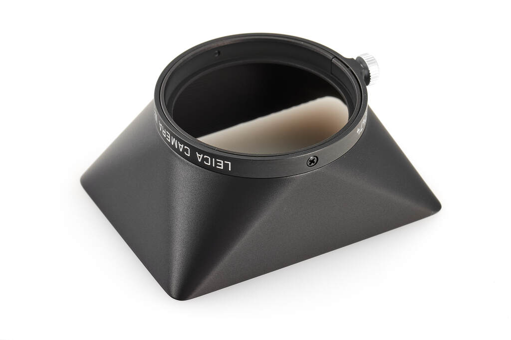 Leica 12474 Hood f. M 5.6/28mm. black- like new with 2 years guarantee