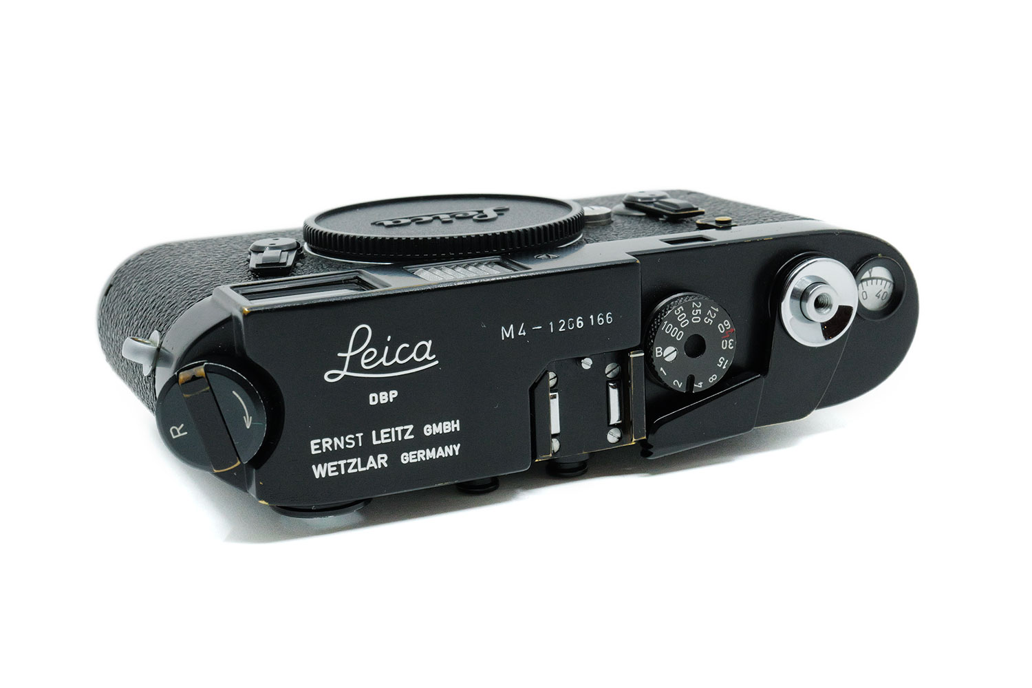 Leica M4 Black Paint