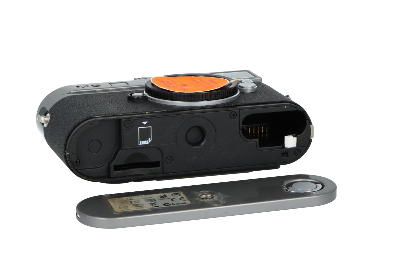 Leica M9 Steel Grey + Grip (10705)